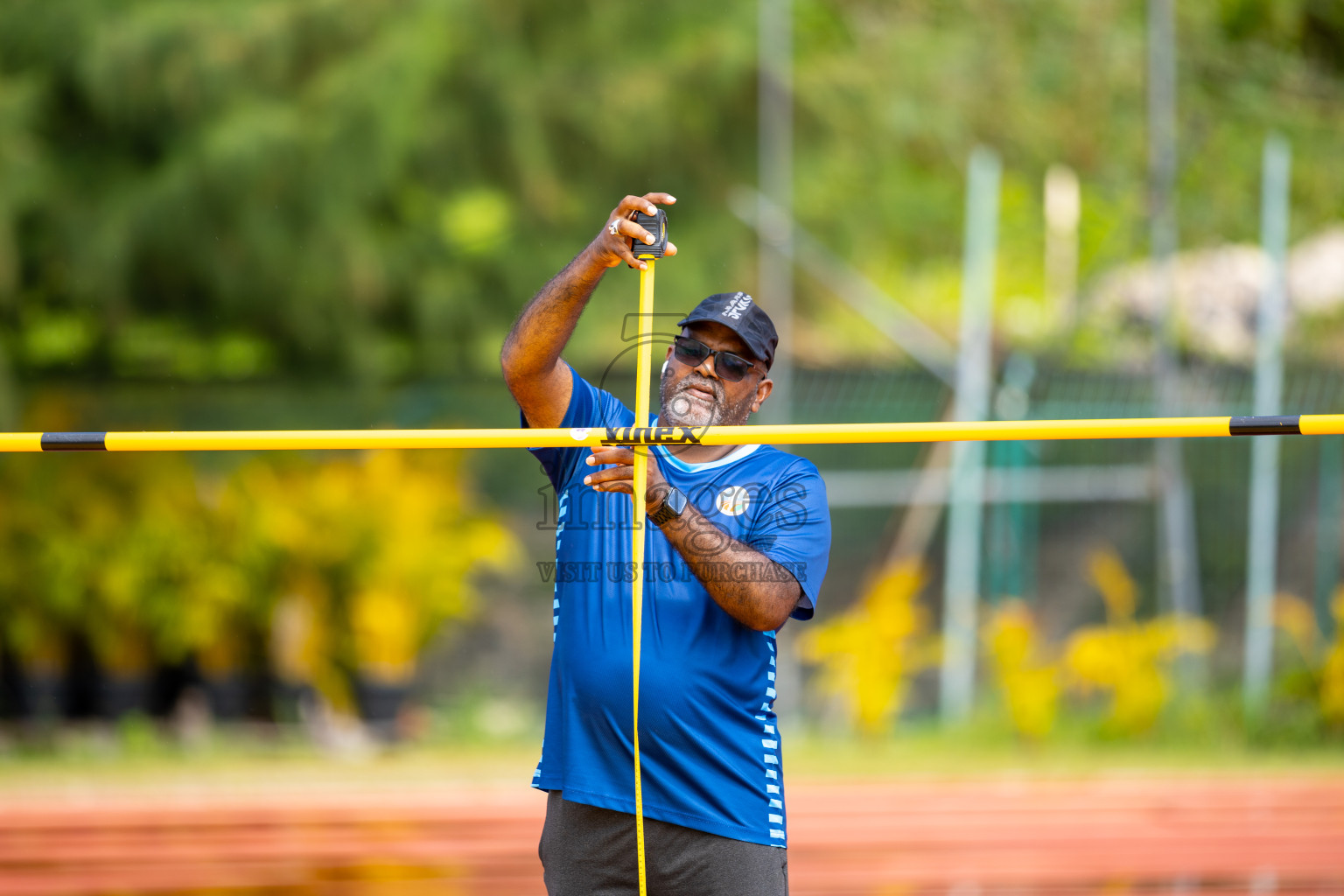 Day 1 of MWSC Interschool Athletics Championships 2024 held in Hulhumale Running Track, Hulhumale, Maldives on Saturday, 9th November 2024. 
Photos by: Ismail Thoriq / images.mv