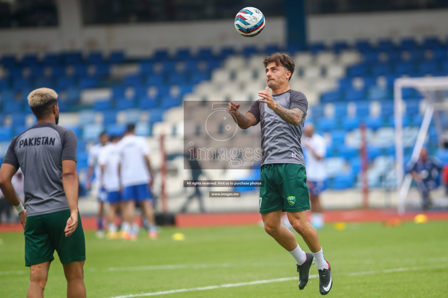 Pakistan vs Kuwait in SAFF Championship 2023 held in Sree Kanteerava Stadium, Bengaluru, India, on Saturday, 24th June 2023. Photos: Hassan Simah / images.mv