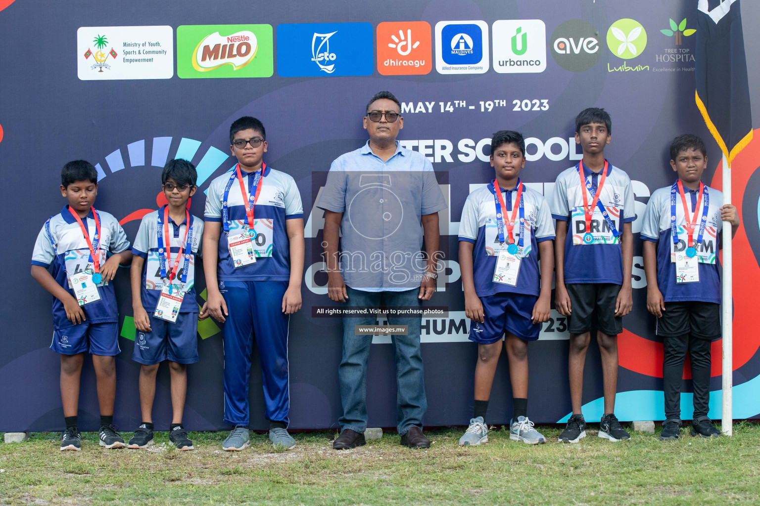 Day five of Inter School Athletics Championship 2023 was held at Hulhumale' Running Track at Hulhumale', Maldives on Wednesday, 18th May 2023. Photos: Nausham Waheed / images.mv