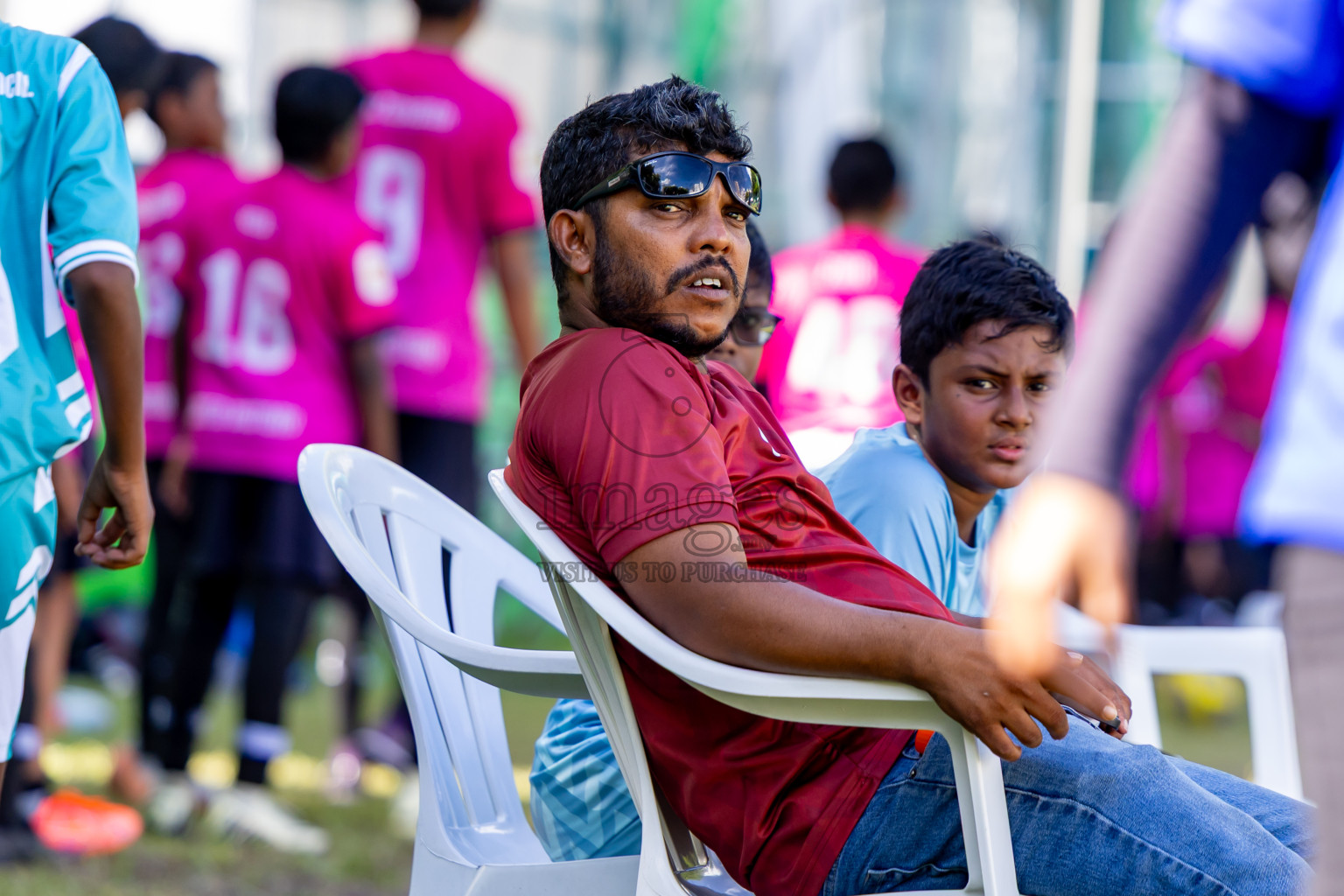 Day 2 of MILO Academy Championship 2025 (U-12) was held at Henveiru Stadium in Male', Maldives on Friday, 2nd May 2025. Photos: Nausham Waheed  / images.mv