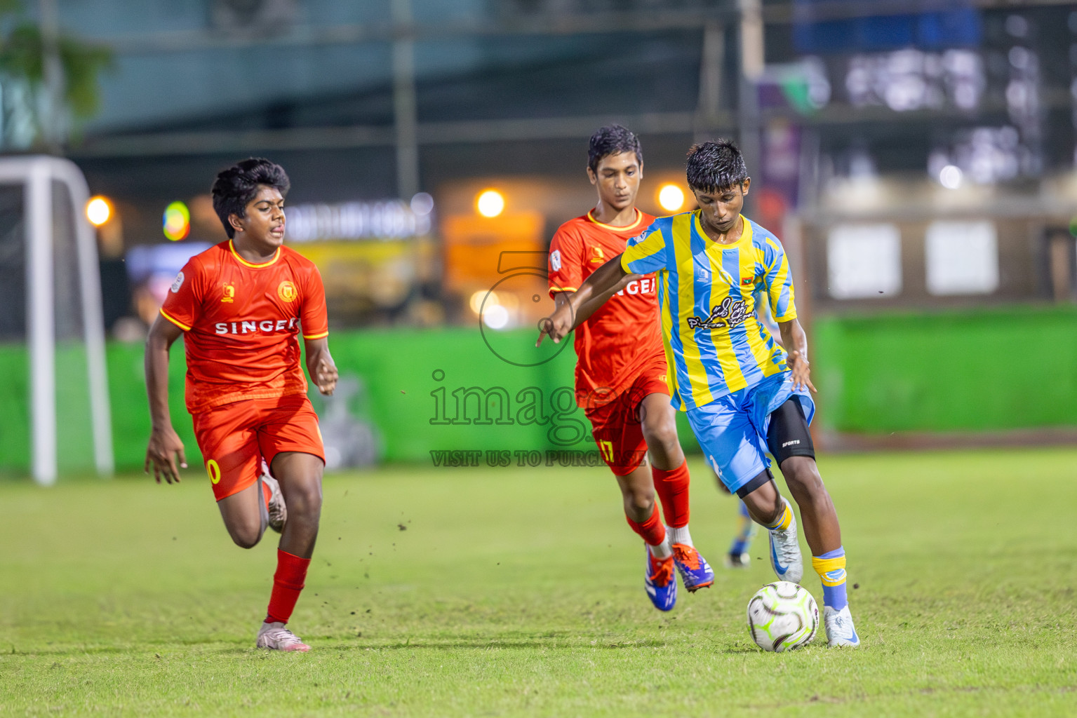 Dhivehi Youth League 2024 - Day 1. Matches held at Henveiru Stadium on 21st November 2024 , Thursday. Photos: Shuu Abdul Sattar/ Images.mv