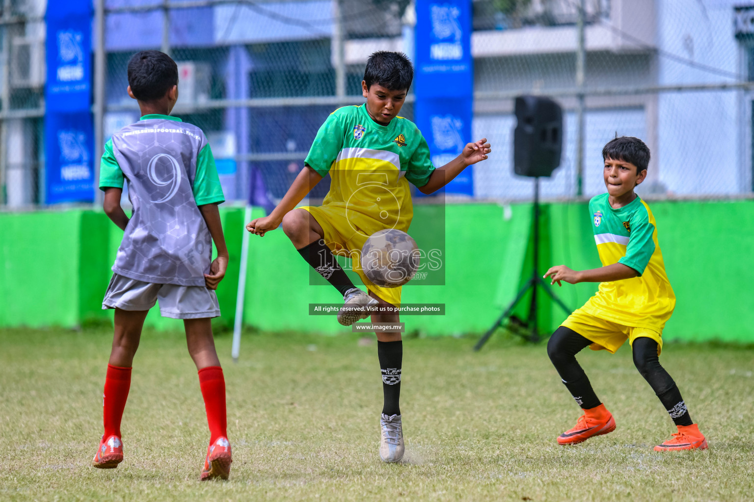 Day 3 of Milo Kids Football Fiesta 2022 was held in Male', Maldives on 21st October 2022. Photos: Nausham Waheed/ images.mv