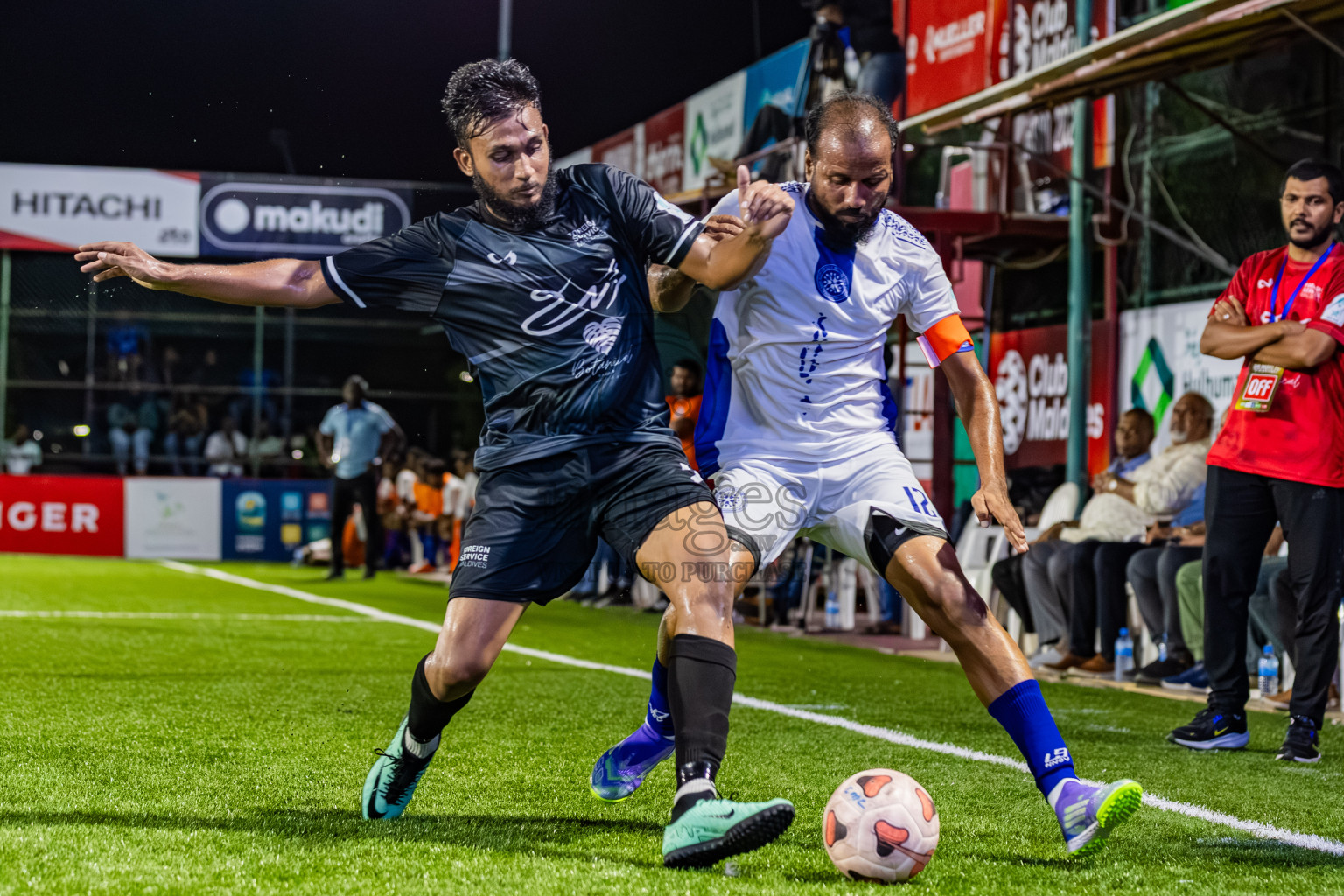 Khaarijee vs Club MCLP in Club Maldives Cup Classic 2025 held in Rehendi Futsal Ground, Hulhumale', Maldives on Monday, 15th September 2025. Photos: Areef / images.mv