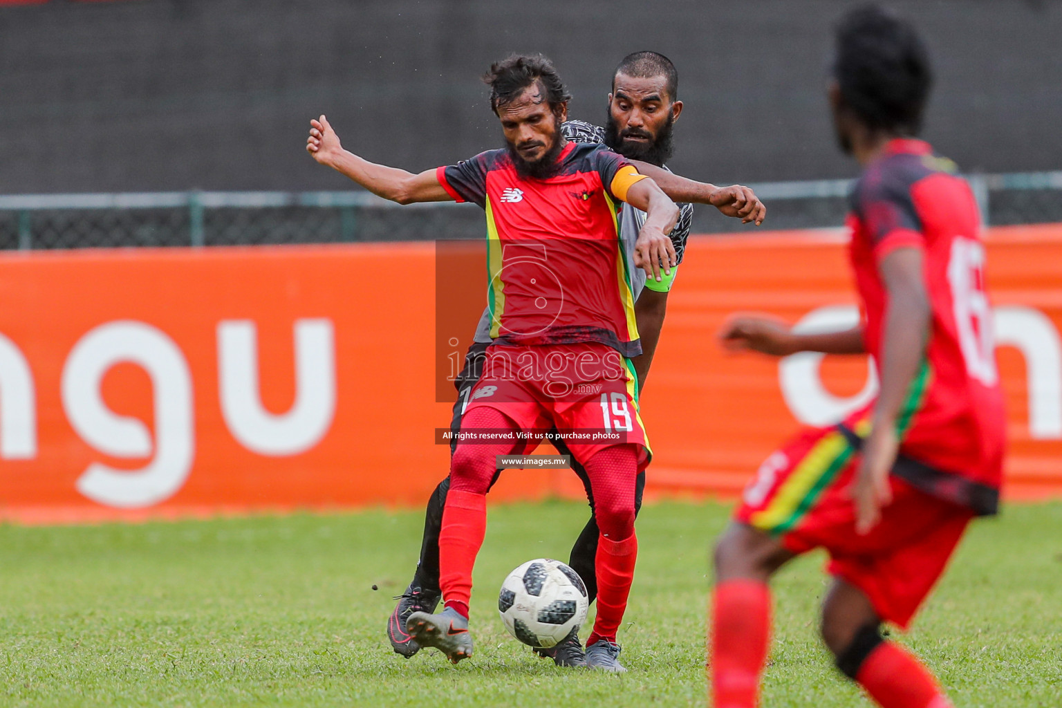 Club Green Streets vs Da Grande SC in Dhiraagu Dhivehi Premier League 2019, in Male' Maldives on 16th Oct 2019. Photos:Suadh Abdul Sattar / images.mv