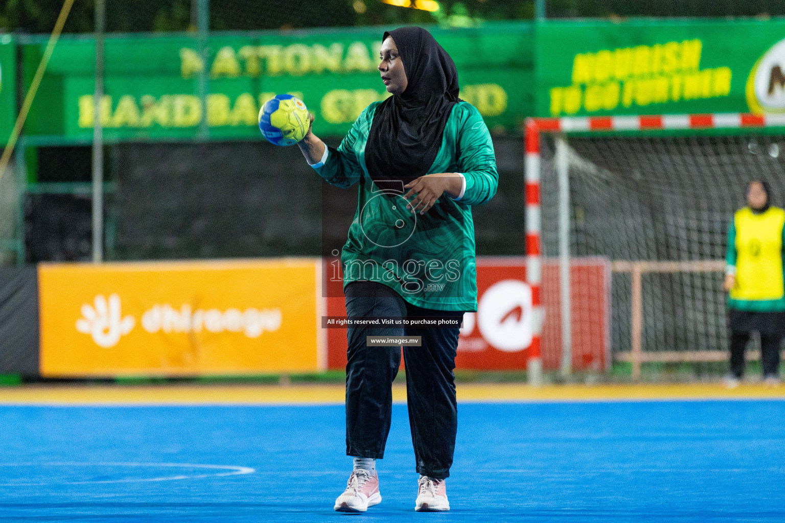 Day 1 of 7th Inter-Office/Company Handball Tournament 2023, held in Handball ground, Male', Maldives on Friday, 16th September 2023 Photos: Nausham Waheed/ Images.mv