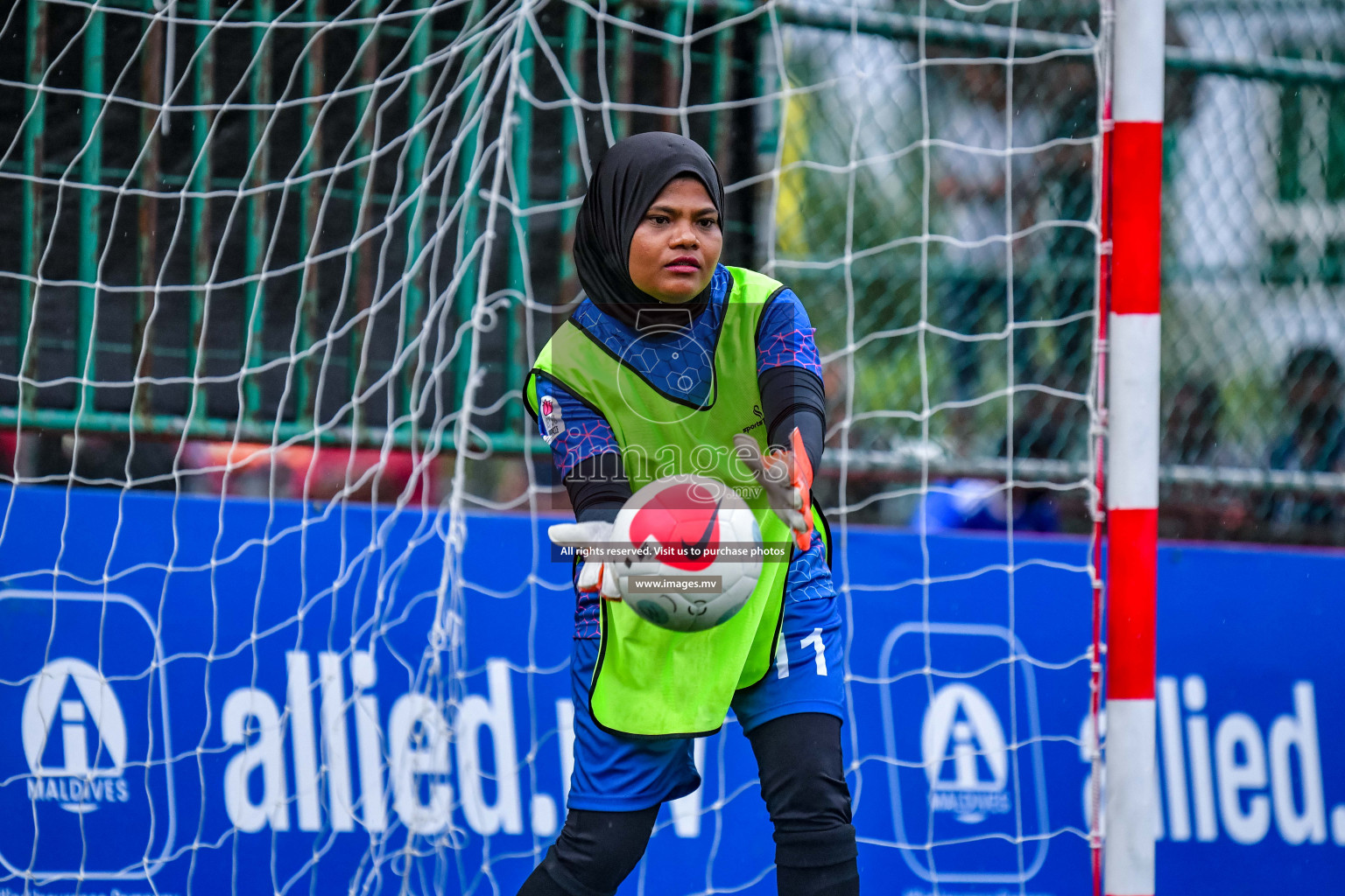 DSC vs Club MYS in Eighteen Thirty Women's Futsal Fiesta 2022 was held in Hulhumale', Maldives on Friday, 14th October 2022. Photos: Nausham Waheed / images.mv