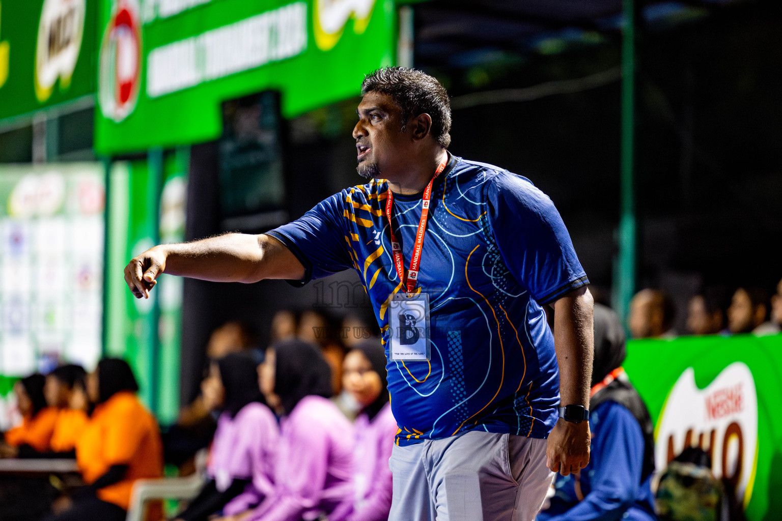 2nd Division Final of 8th Inter-Office/Company Handball Tournament 2024, held in Handball ground, Male', Maldives on Tuesday, 17th September 2024 Photos: Nausham Waheed/ Images.mv