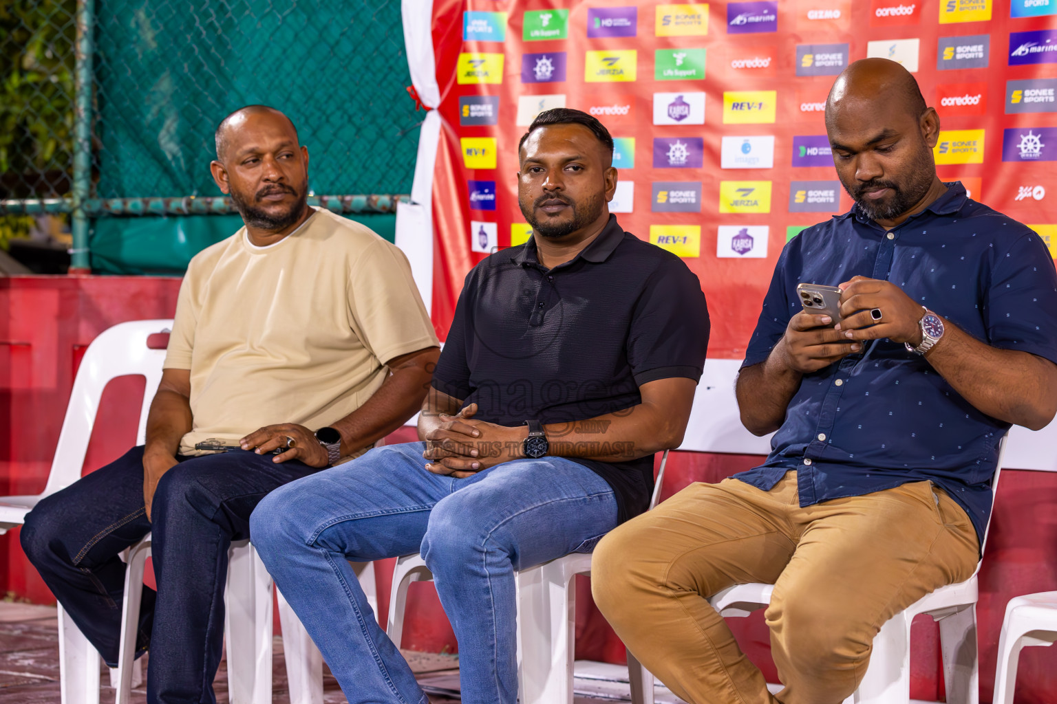 GA Villingili vs GA Kolamaafushi in Day 10 of Golden Futsal Challenge 2024 was held on Tuesday, 23rd January 2024, in Hulhumale', Maldives
Photos: Ismail Thoriq / images.mv