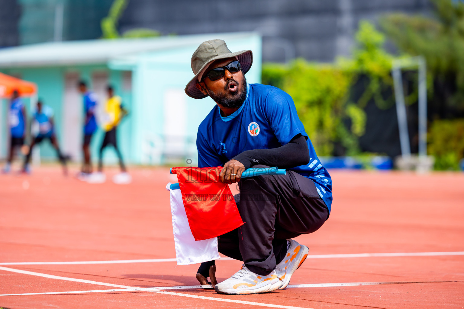 Day 5 of MWSC Interschool Athletics Championships 2024 held in Hulhumale Running Track, Hulhumale, Maldives on Wednesday, 13th November 2024. Photos by: Nausham Waheed / Images.mv