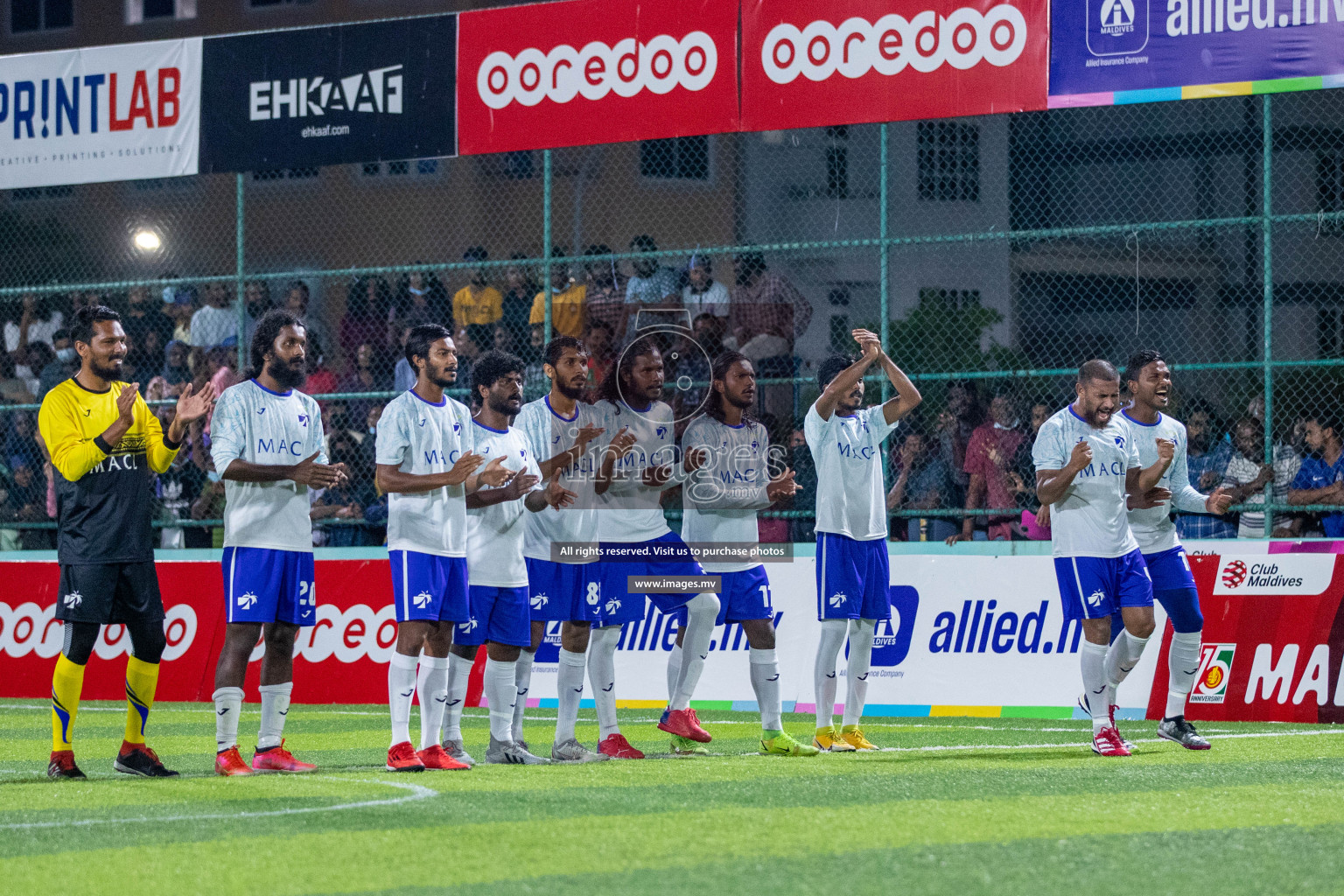 Club Maldives 2021 Round of 16 (Day 1) held at Hulhumale;, on 8th December 2021 Photos: Ismail Thoriq / images.mv