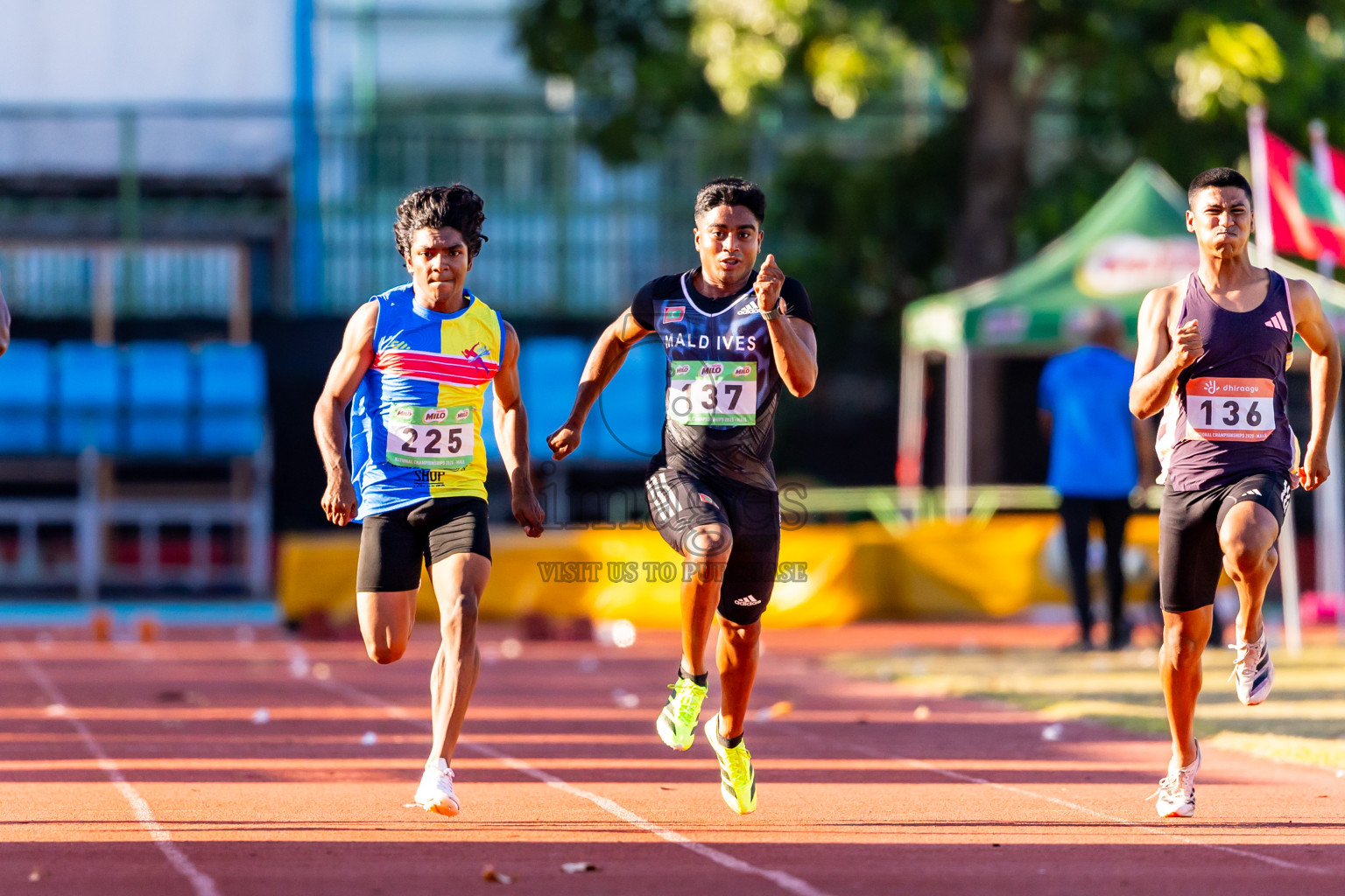 Day 3 of National Athletics Championship 2025 was held at Ekuveni Running Ground in Male', Maldives on Saturday, 16th August 2025. Photos: Nausham Waheed / images.mv