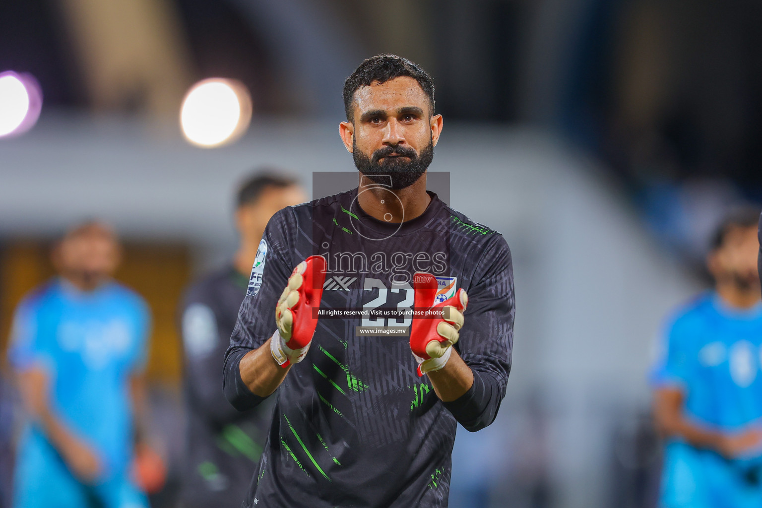 India vs Kuwait in SAFF Championship 2023 held in Sree Kanteerava Stadium, Bengaluru, India, on Tuesday, 27th June 2023. Photos: Nausham Waheed/ images.mv