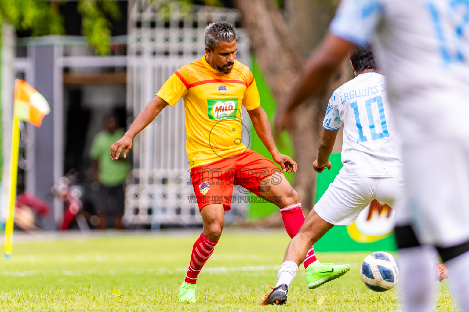 Day 2 of MILO Soccer 7 v 7 Championship 2024 was held at Henveiru Stadium in Male', Maldives on Friday, 24th April 2024. Photos: Nausham Waheed / images.mv