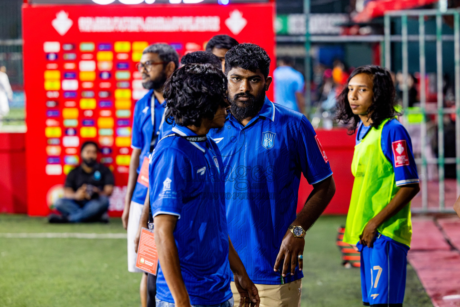 Lh Naifaru vs Lh Kurendhoo in Lhaviyani Atoll Finals Day 26 of Golden Futsal Challenge 2025 was held on Thursday , 30th January 2025, in Hulhumale', Maldives. Photos: Nausham Waheed / images.mv