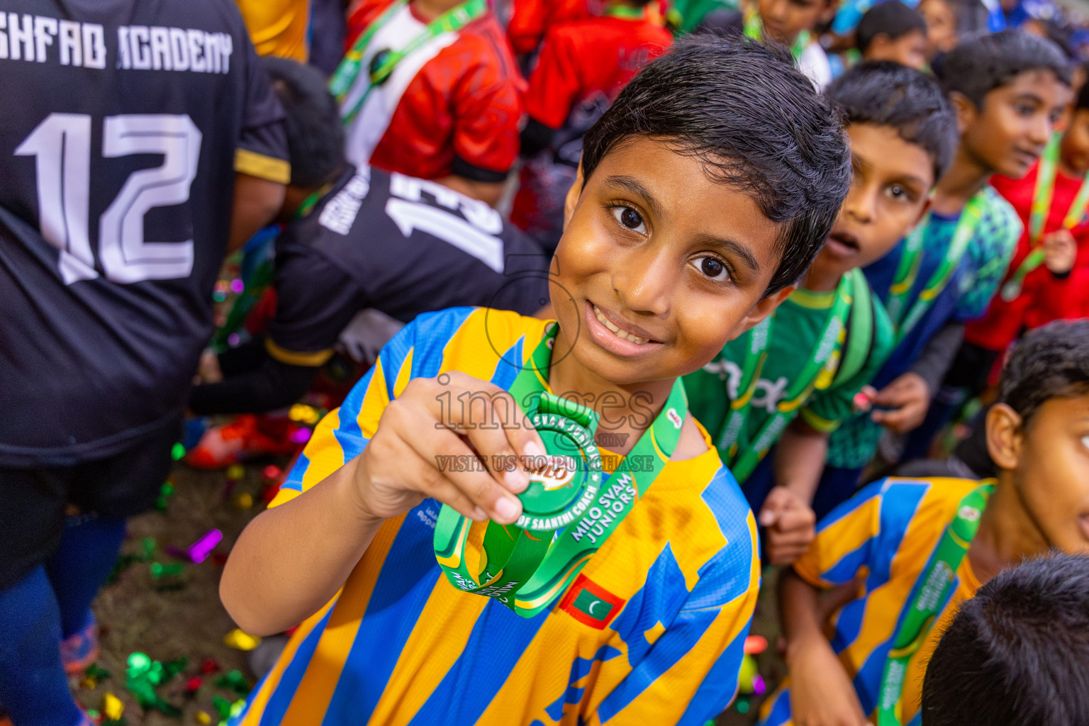 Day 3 of MILO SVAM Juniors 2025 (U-8) was held at Henveiru Stadium in Male', Maldives on Saturday, 28th June 2025. Photos: Ismail Thoriq / images.mv
