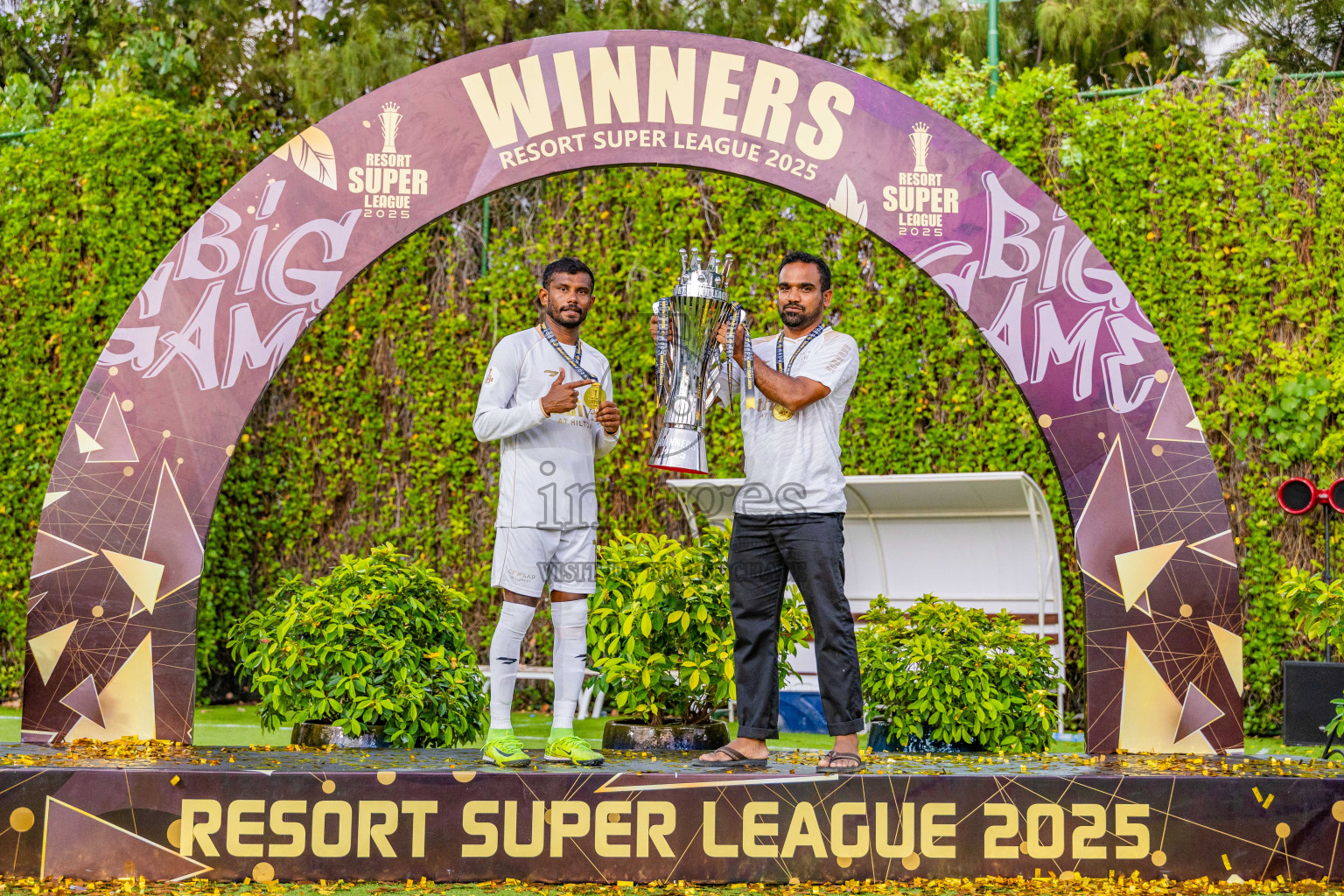 Conrad Maldives vs Joali Maldives in the Final of Resort Super League 2025 was held on Wednesday, 5th November 2025 in Jumeirah Olhaheli Island Maldives, Photos: Areef Adam / images.mv