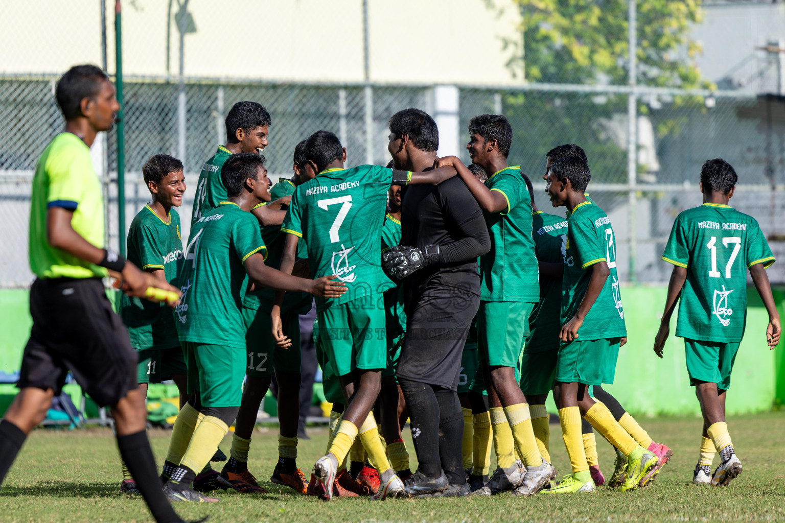 Day 4 of MILO Academy Championship 2024 (U-14) was held in Henveyru Stadium, Male', Maldives on Sunday, 3rd November 2024. 
Photos: Hassan Simah / Images.mv