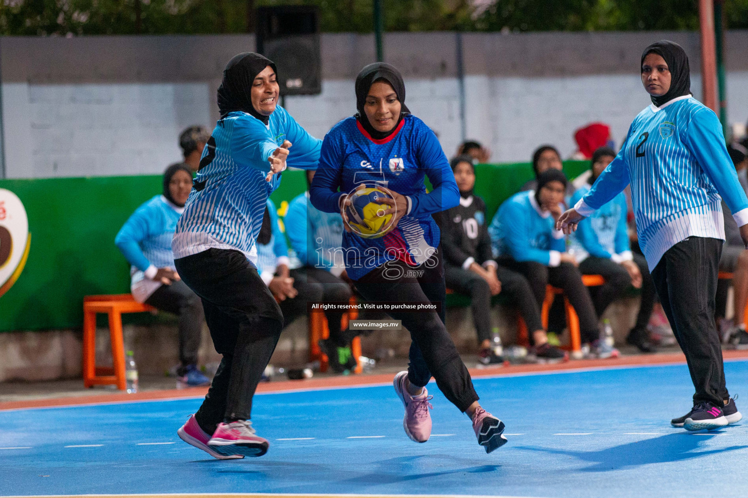 Milo 8th National Handball Tournament Day3, 17th December 2021, at Handball Ground, Male', Maldives. Photos by Shuu Abdul Sattar