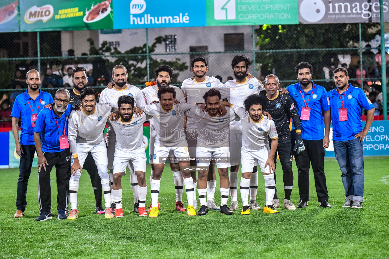 Team Fenaka vs Team Civil Court in Club Maldives Cup 2022 was held in Hulhumale', Maldives on Friday, 14th October 2022. Photos: Nausham Waheed / images.mv