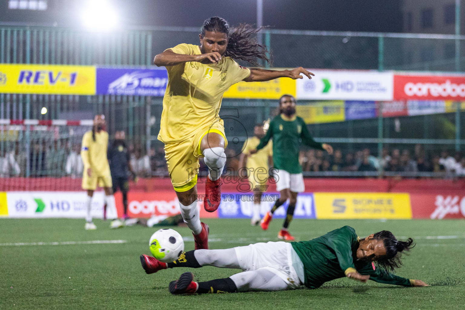 Opening of Golden Futsal Challenge 2024 with Charity Shield Match between L.Gan vs Th. Thimarafushi was held on Sunday, 14th January 2024, in Hulhumale', Maldives Photos: Ismail Thoriq / images.mv