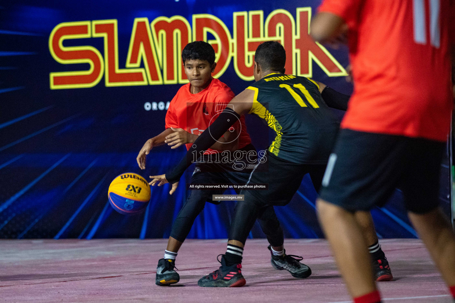 Day3 of Slamdunk by Sosal on 14th April 2023 held in Male'. Photos: Nausham waheed /images.mv