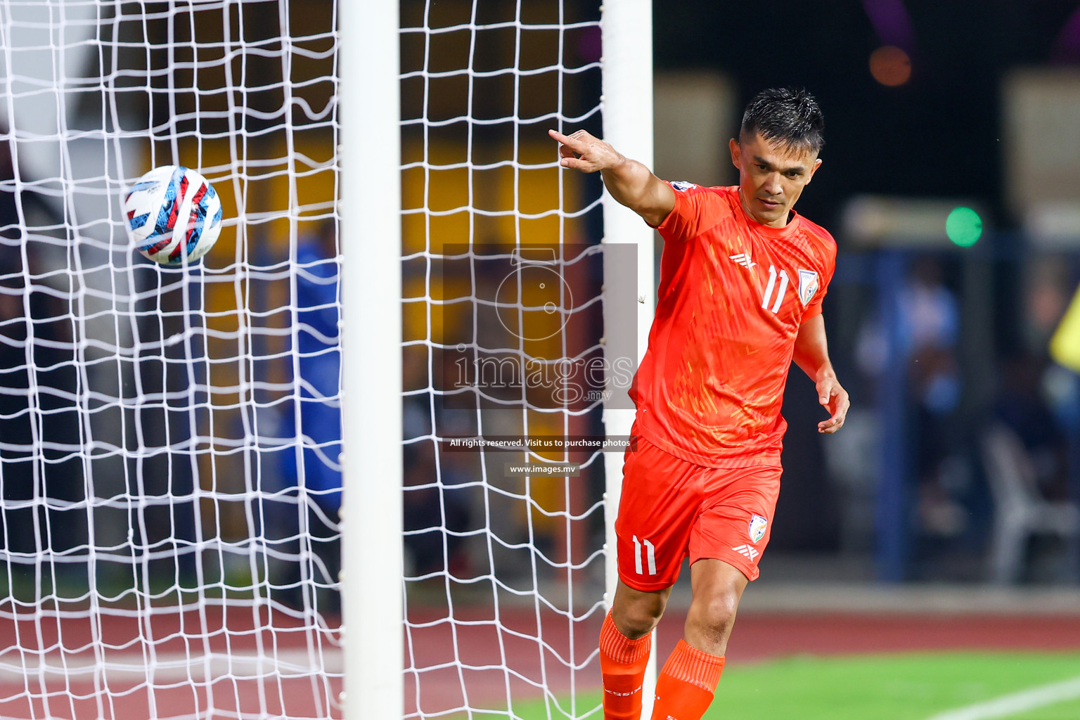 Nepal vs India in SAFF Championship 2023 held in Sree Kanteerava Stadium, Bengaluru, India, on Saturday, 24th June 2023. Photos: Nausham Waheed, Hassan Simah / images.mv