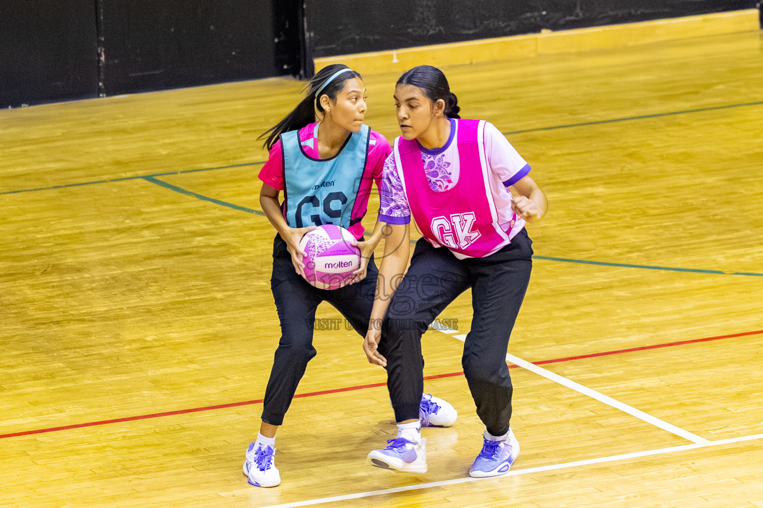 MV Netters vs N Sports A in Day 3 of 24th Milo Netball Association Championship held in Social Center at Male', Maldives on Wednesday, 3rd September 2025. Photos: Mohamed MahfoozMoosa / images.mv