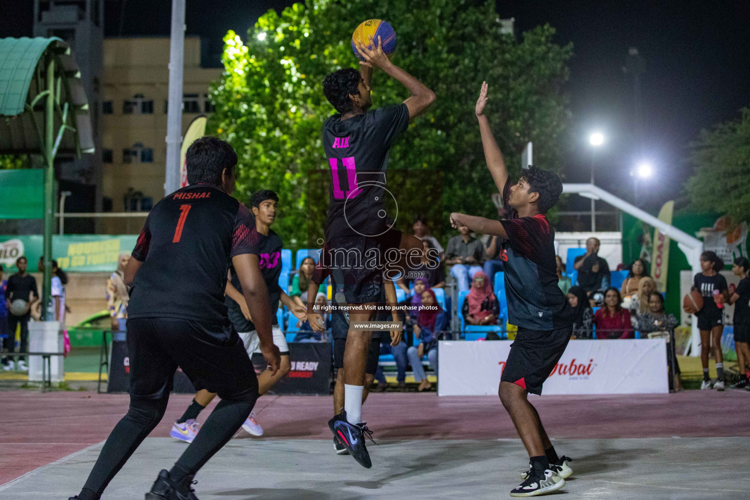 Day 5 of Slamdunk by Sosal on 16th April 2023 held in Male'. Photos: Nausham Waheed / images.mv