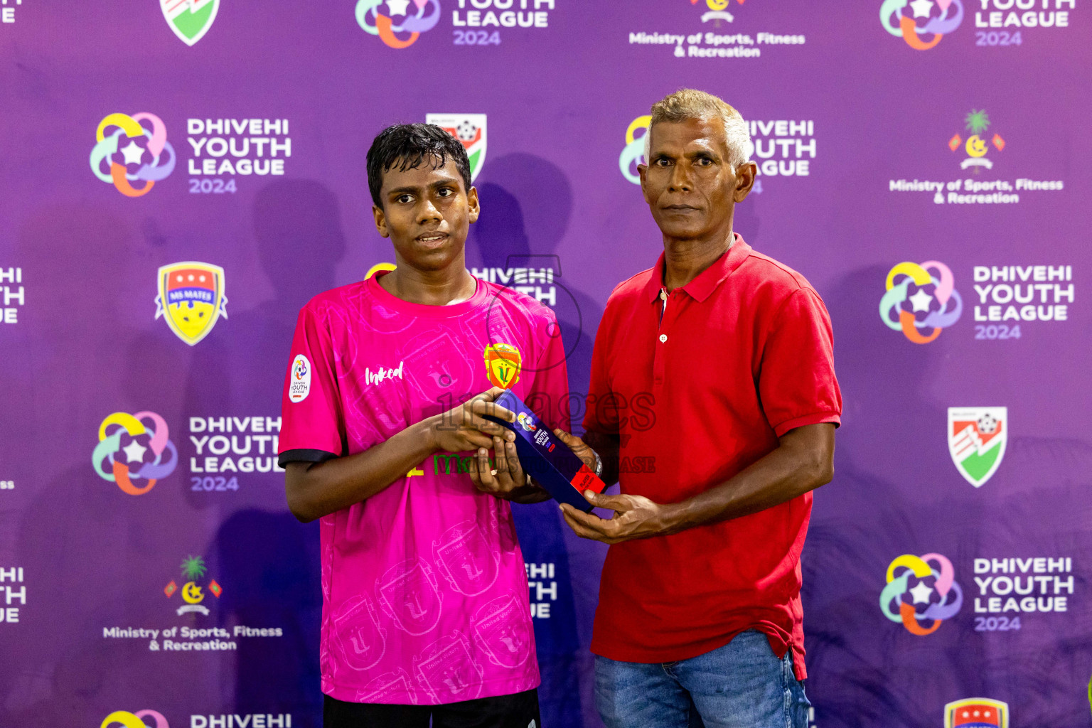 Under 14 United Victory vs Valancia on day 3 of Dhivehi Youth League 2024 held at Henveiru Stadium on Saturday, 23rd November 2024. Photos: Nausham Waheed/ Images.mv