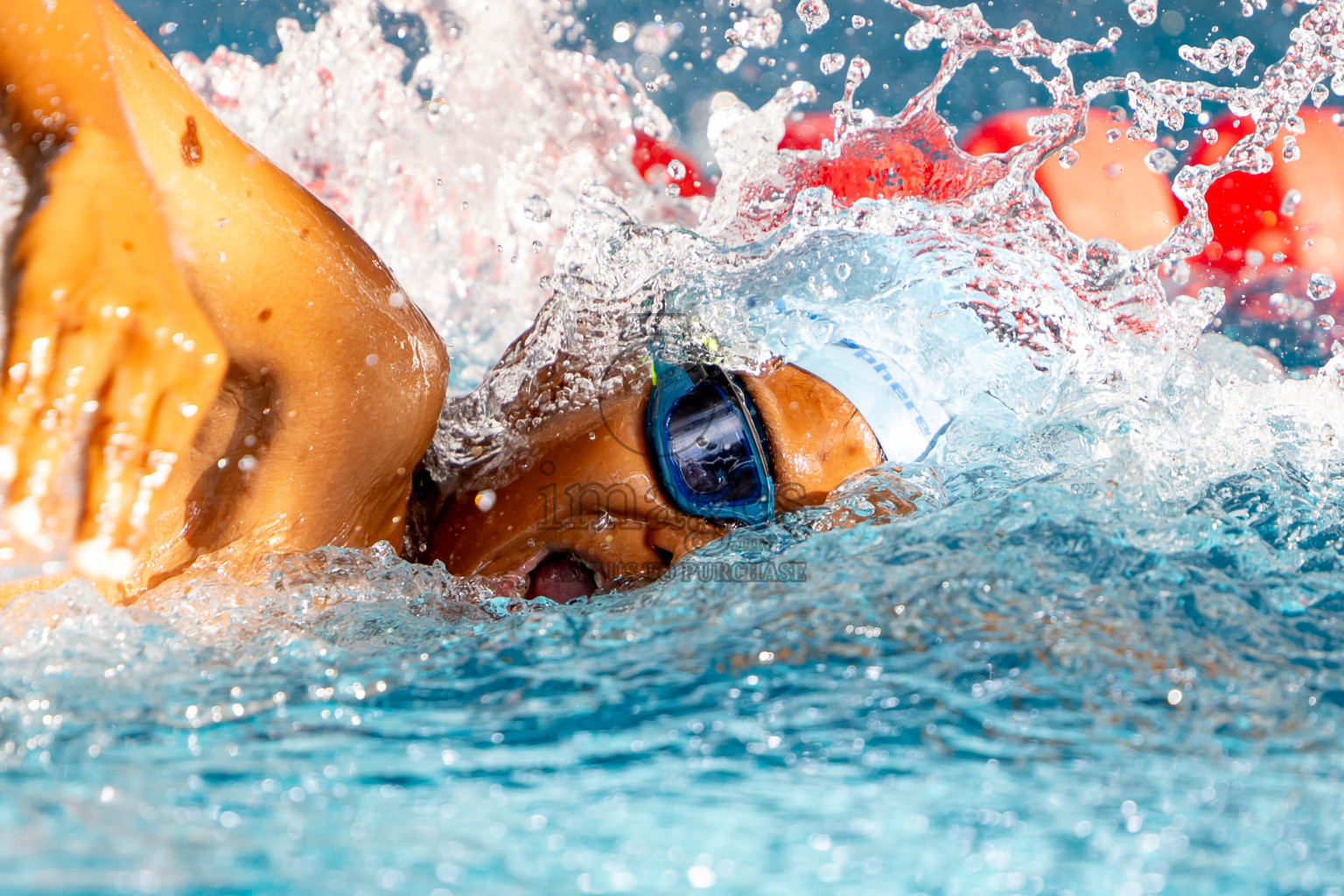 Day 6 of 20th Inter-school Swimming Competition 2024 held in Hulhumale', Maldives on Thursday, 17th October 2024. Photos: Nausham Waheed / images.mv