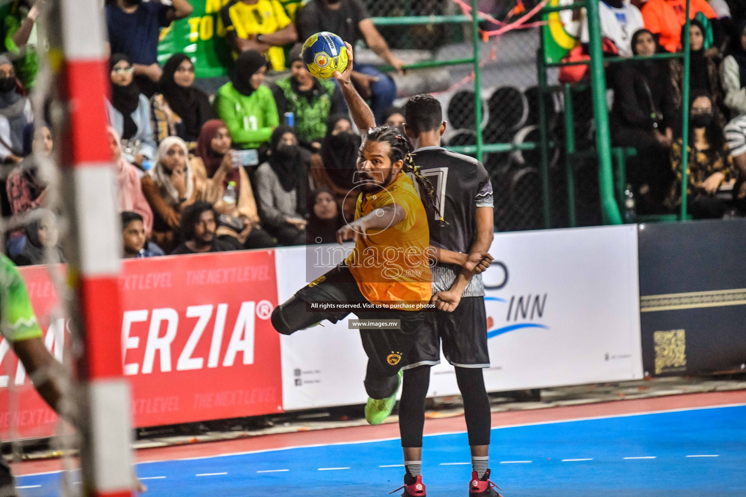 Final of Milo 6th Inter Office Handball Tournament 2022 - Photos by Nausham Waheed