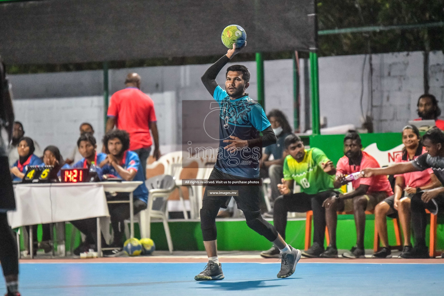 Day 4 of Milo 6th Inter Office Handball Tournament 2022 - Photos by  Nausham Waheed