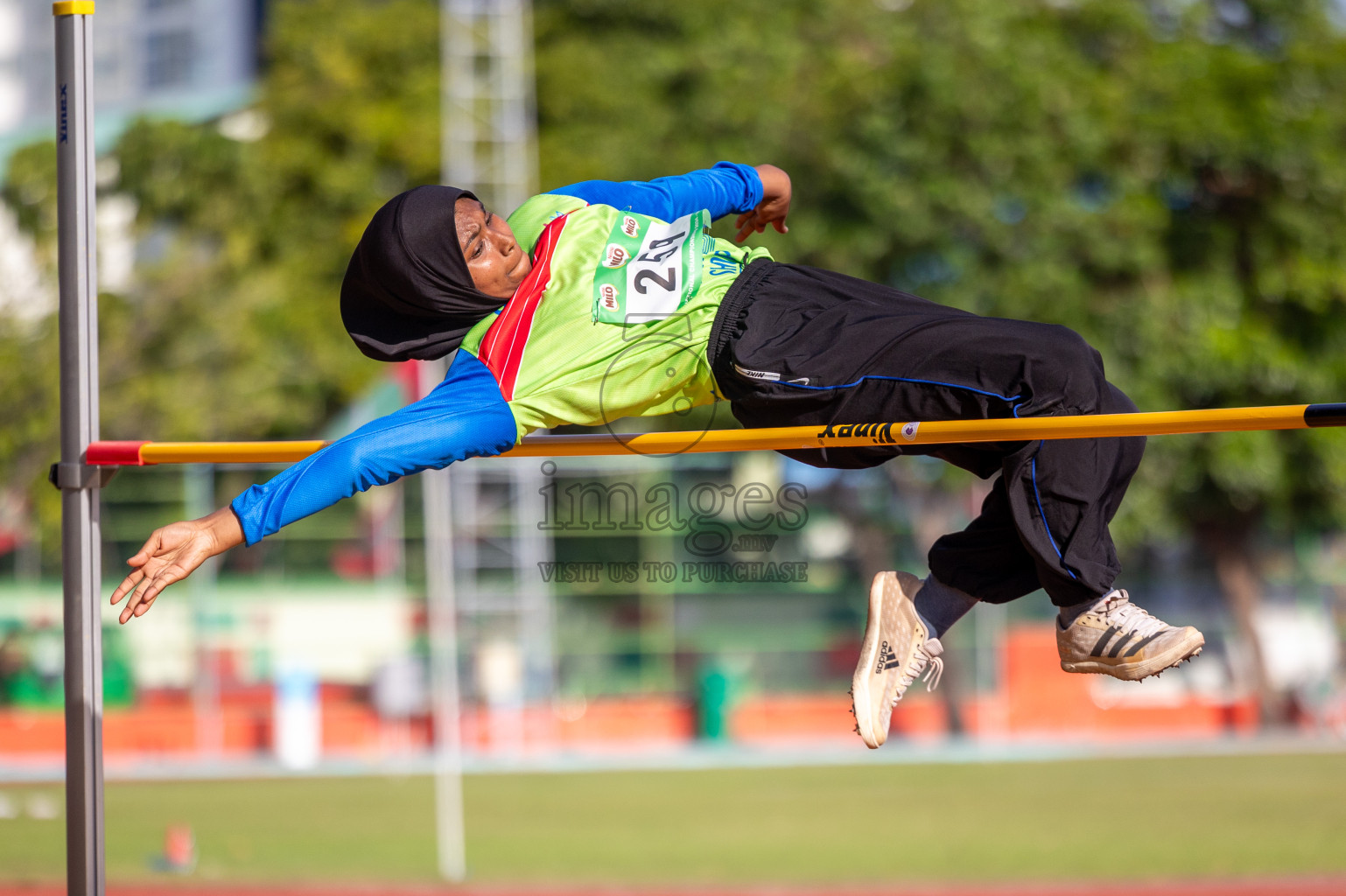 Day 1 of 33rd National Athletics Championship was held in Ekuveni Track at Male', Maldives on Thursday, 5th September 2024. Photos: Shuu Abdul Sattar / images.mv