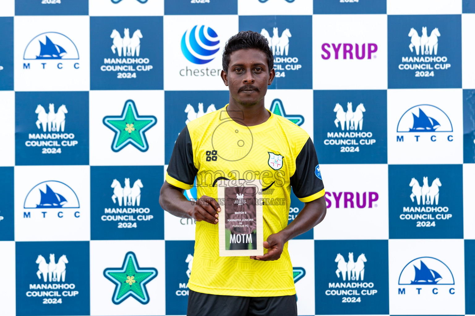 Kanmathi Juniors vs Furious SC from Manadhoo Council Cup 2024 in N Manadhoo Maldives on Monday, 19th February 2023. Photos: Nausham Waheed / images.mv