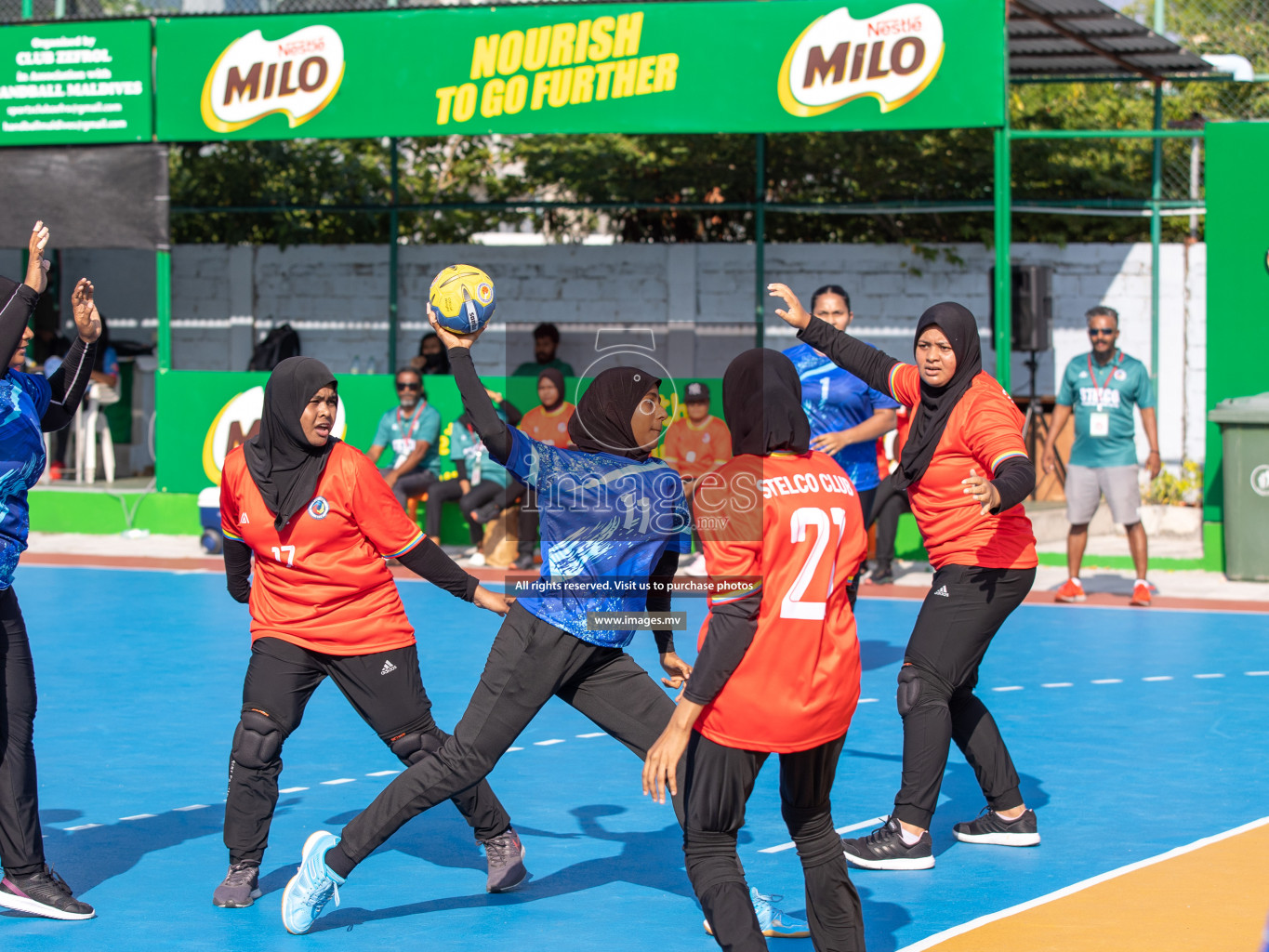 Day 7 of MILO 6th Inter Office Handball Tournament 2022 Photos by Ismail Thoriq & Shu Abdul Sattar