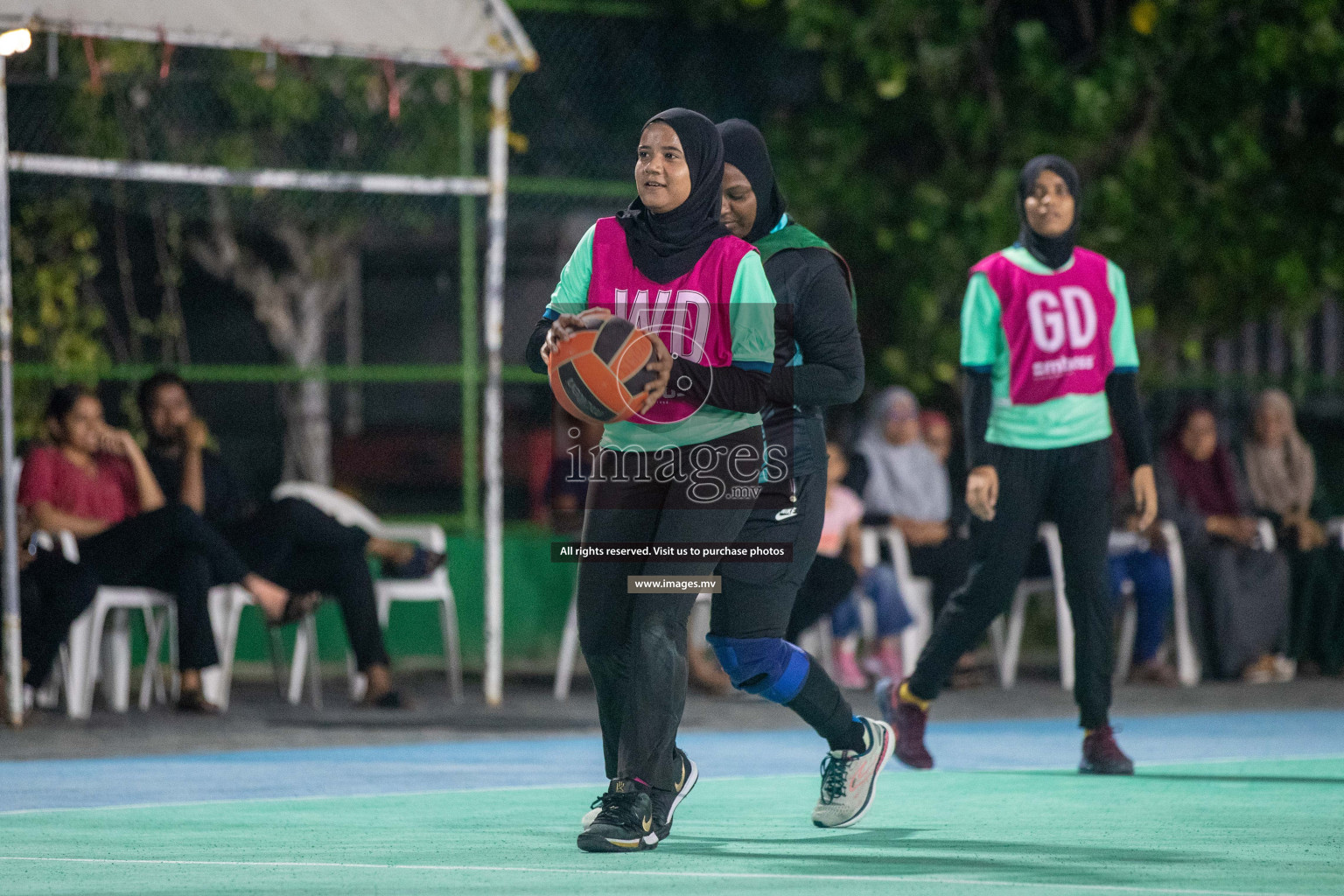 Day 4 of 20th Milo National Netball Tournament 2023, held in Synthetic Netball Court, Male', Maldives on 2nd  June 2023 Photos: Nausham Waheed/ Images.mv