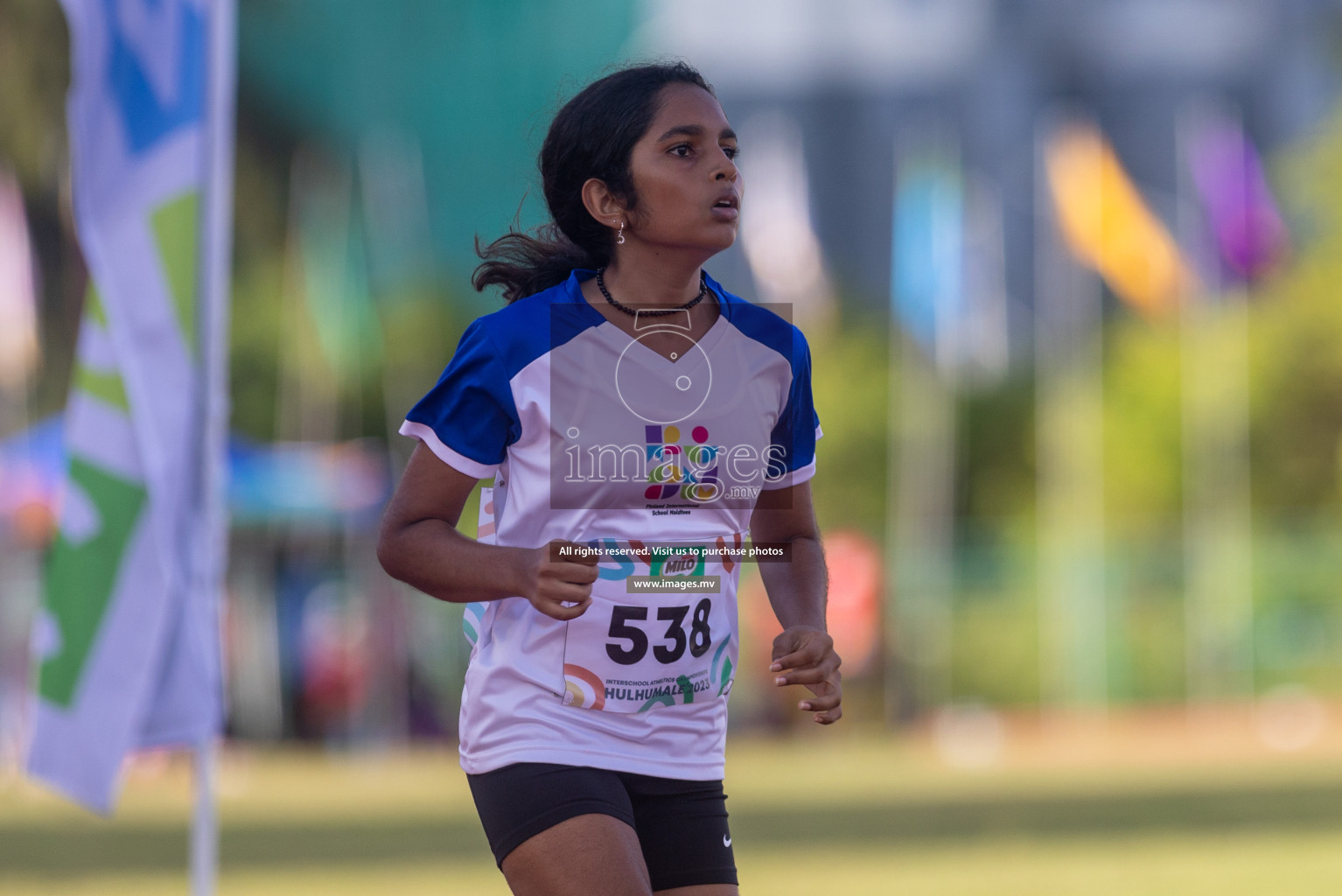 Day two of Inter School Athletics Championship 2023 was held at Hulhumale' Running Track at Hulhumale', Maldives on Sunday, 15th May 2023. Photos: Shuu/ Images.mv