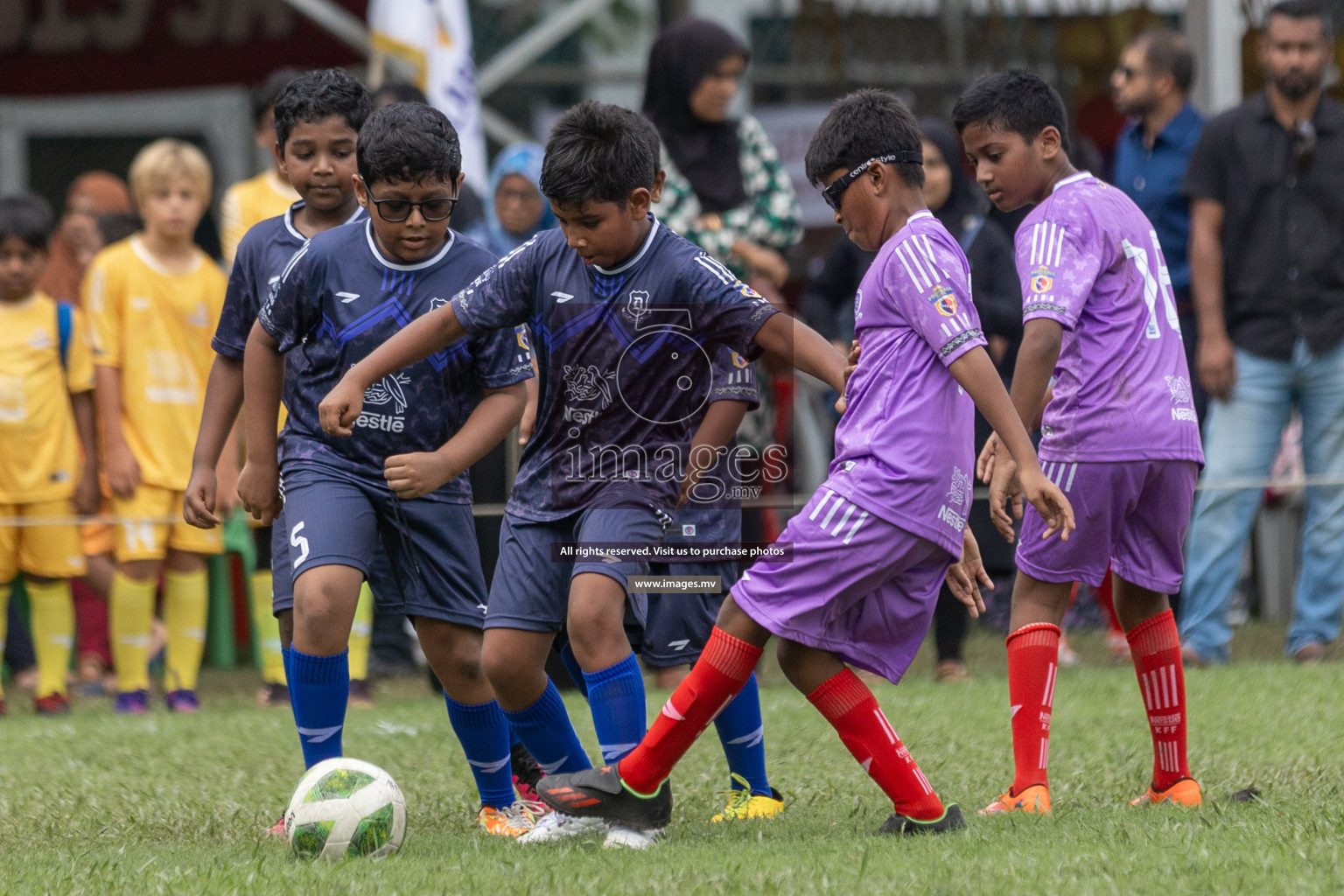 Day 1 of Nestle kids football fiesta, held in Henveyru Football Stadium, Male', Maldives on Wednesday, 11th October 2023 Photos: Shut Abdul Sattar/ Images.mv