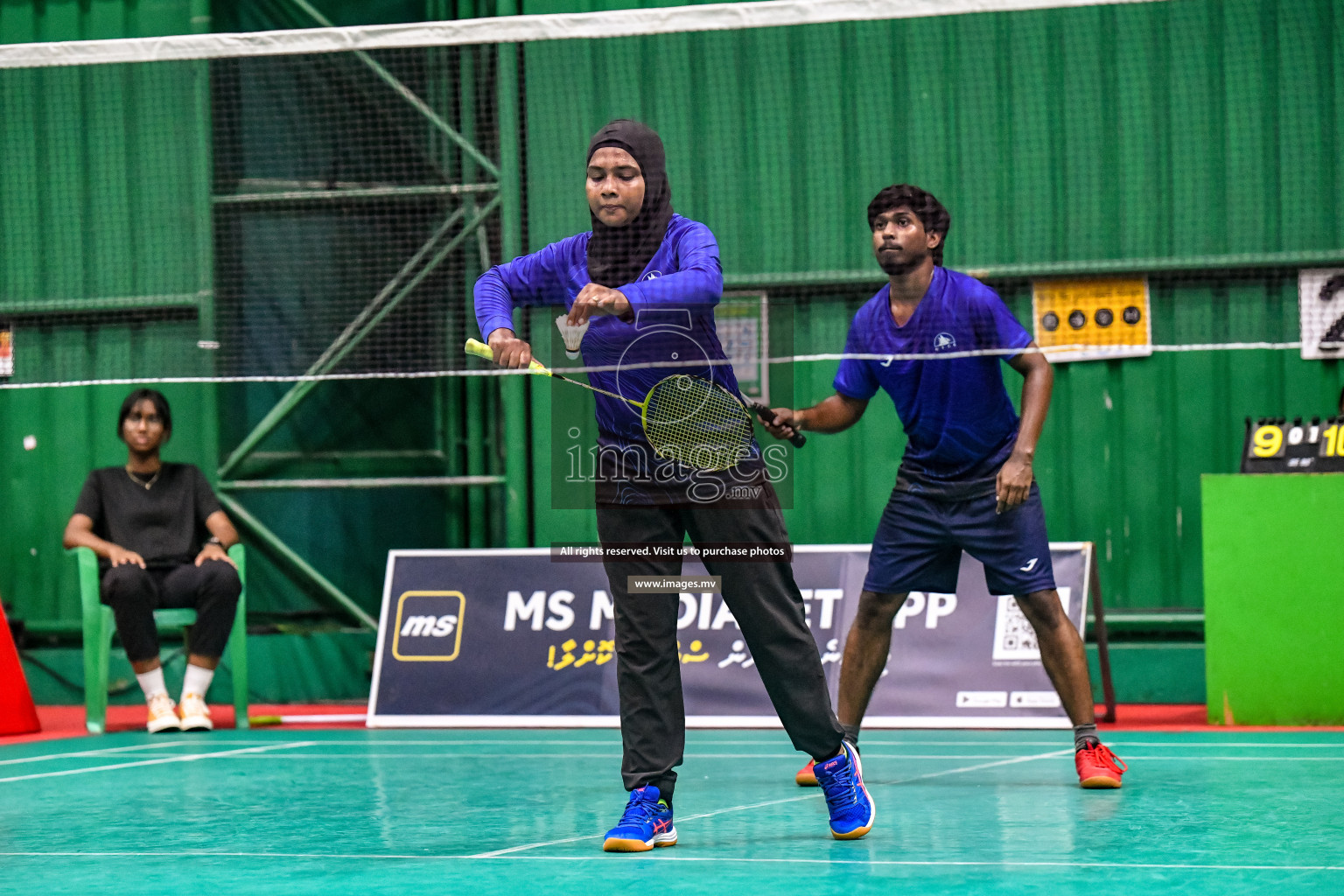 Day 4 of 6th Office Company Badmintion Championship held in Male', Maldives Photos: Nausham Waheed / Images.mv