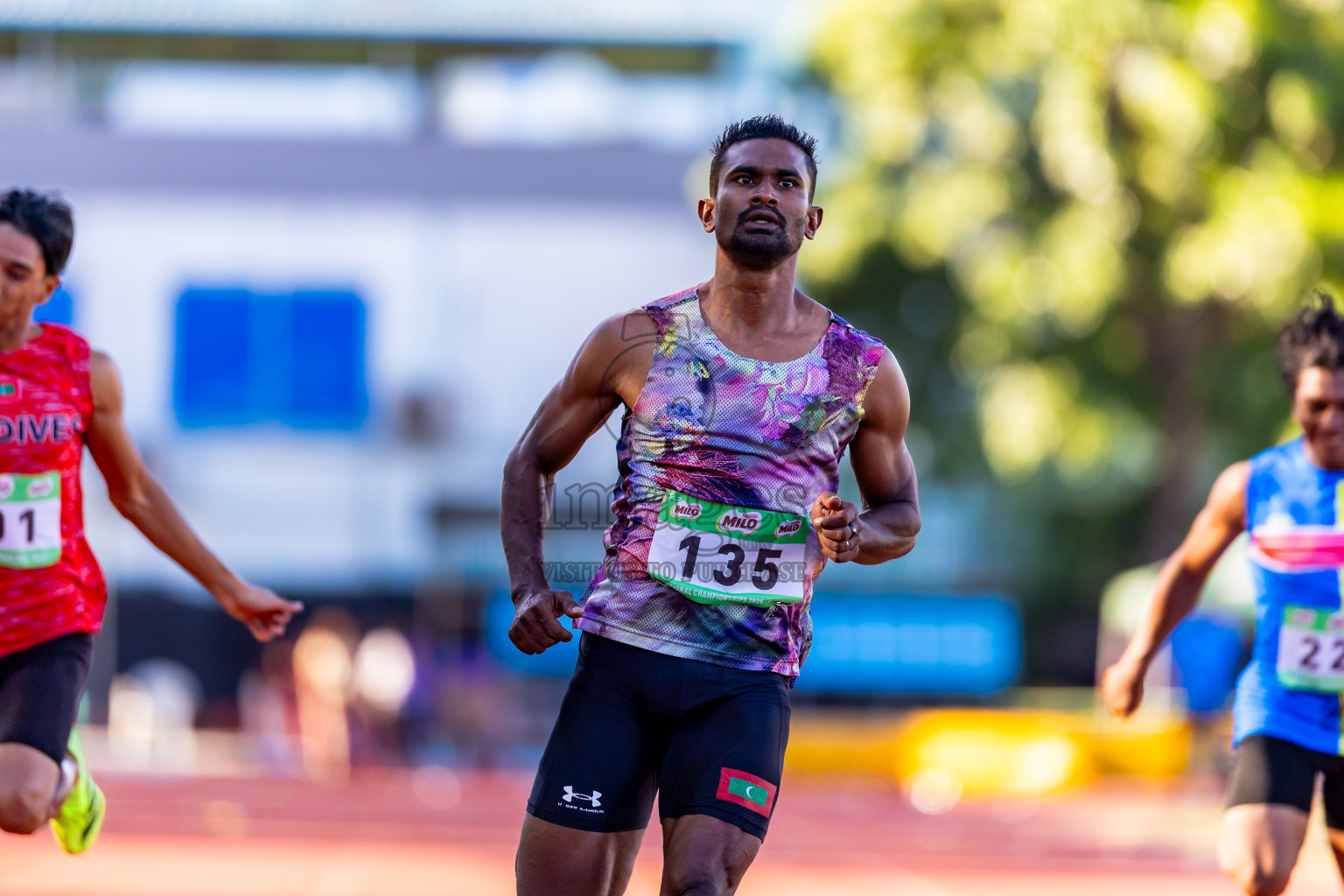 Day 3 of National Athletics Championship 2025 was held at Ekuveni Running Ground in Male', Maldives on Saturday, 16th August 2025. Photos: Nausham Waheed / images.mv