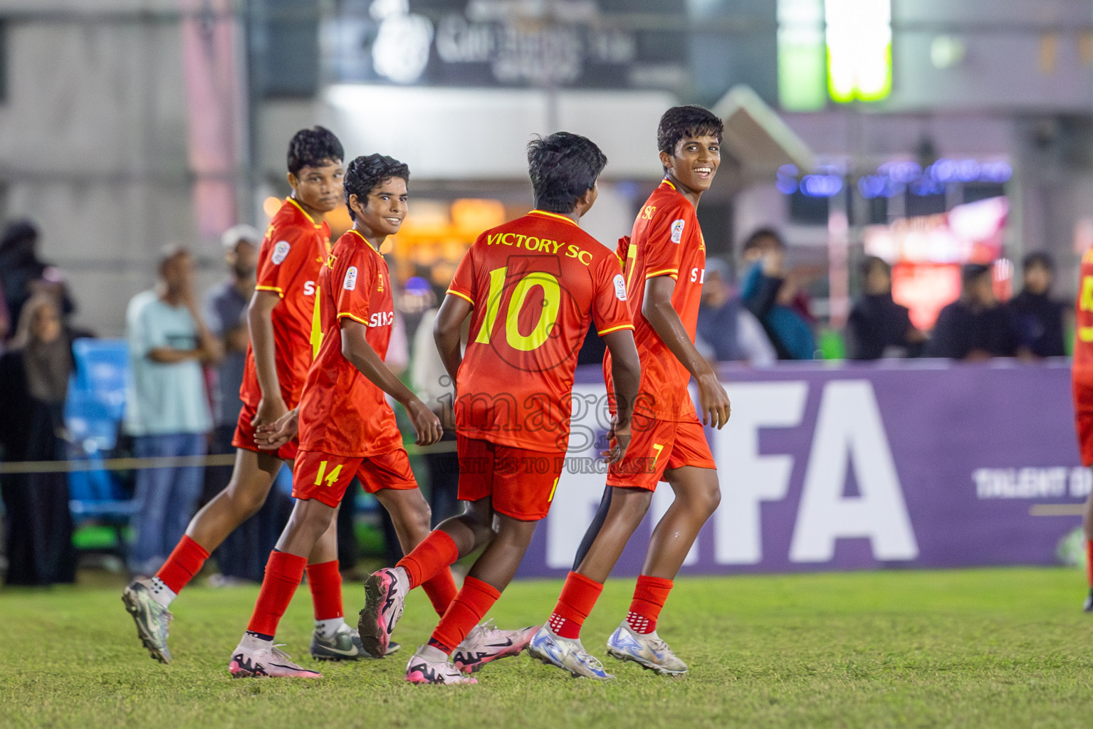 Dhivehi Youth League 2024 - Day 1. Matches held at Henveiru Stadium on 21st November 2024 , Thursday. Photos: Shuu Abdul Sattar/ Images.mv