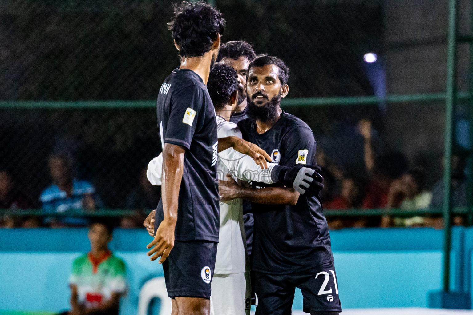 Much Black vs Raiymandhoo FC in Day 3 of Laamehi Dhiggaru Ekuveri Futsal Challenge 2024 was held on Sunday, 28th July 2024, at Dhiggaru Futsal Ground, Dhiggaru, Maldives Photos: Nausham Waheed / images.mv