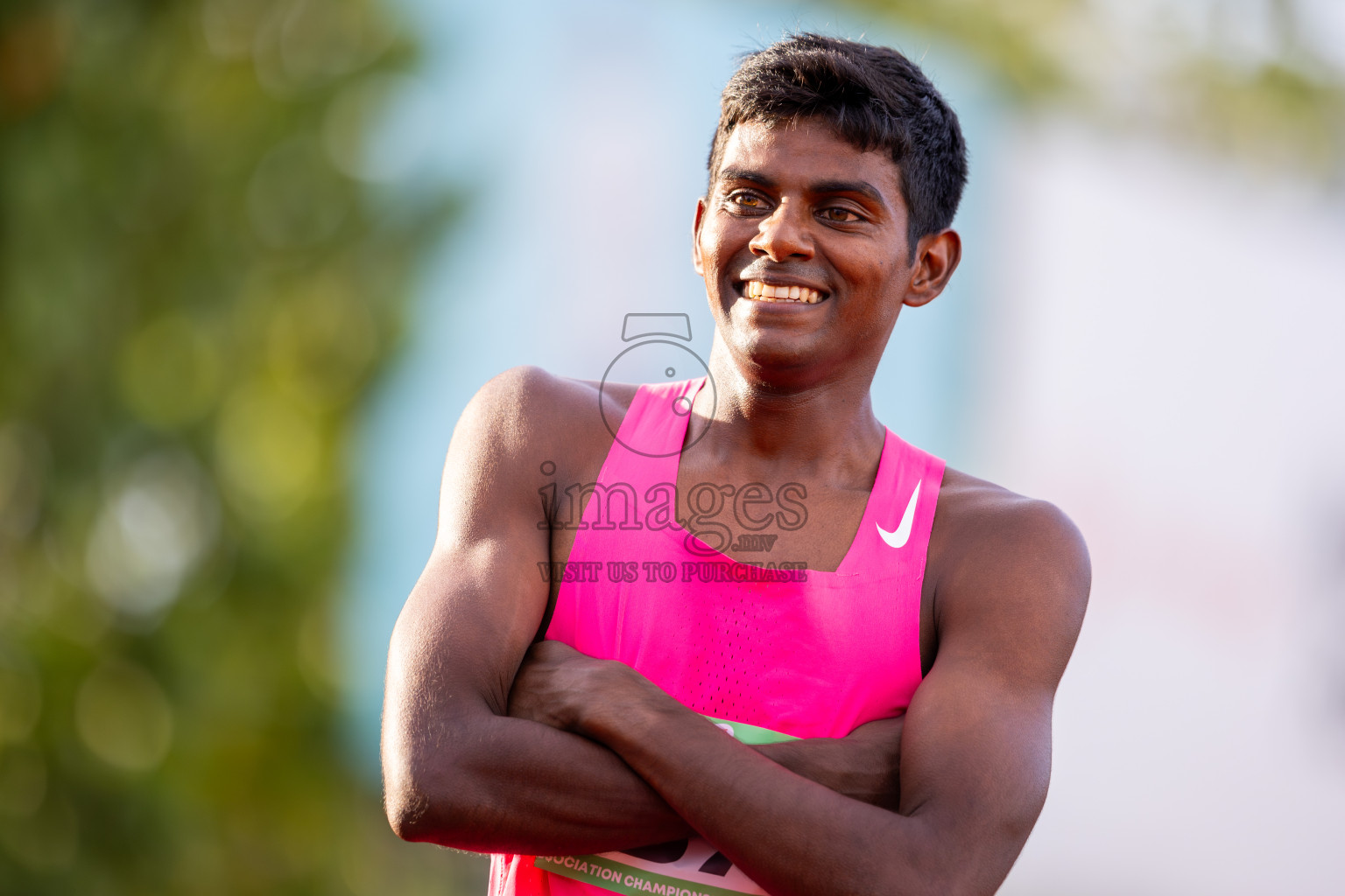 Day 3 of 12th Milo Association Championships was held in Ekuveni Track at Male', Maldives on Saturday, 26th April 2025. Photos: Ismail Thoriq / images.mv