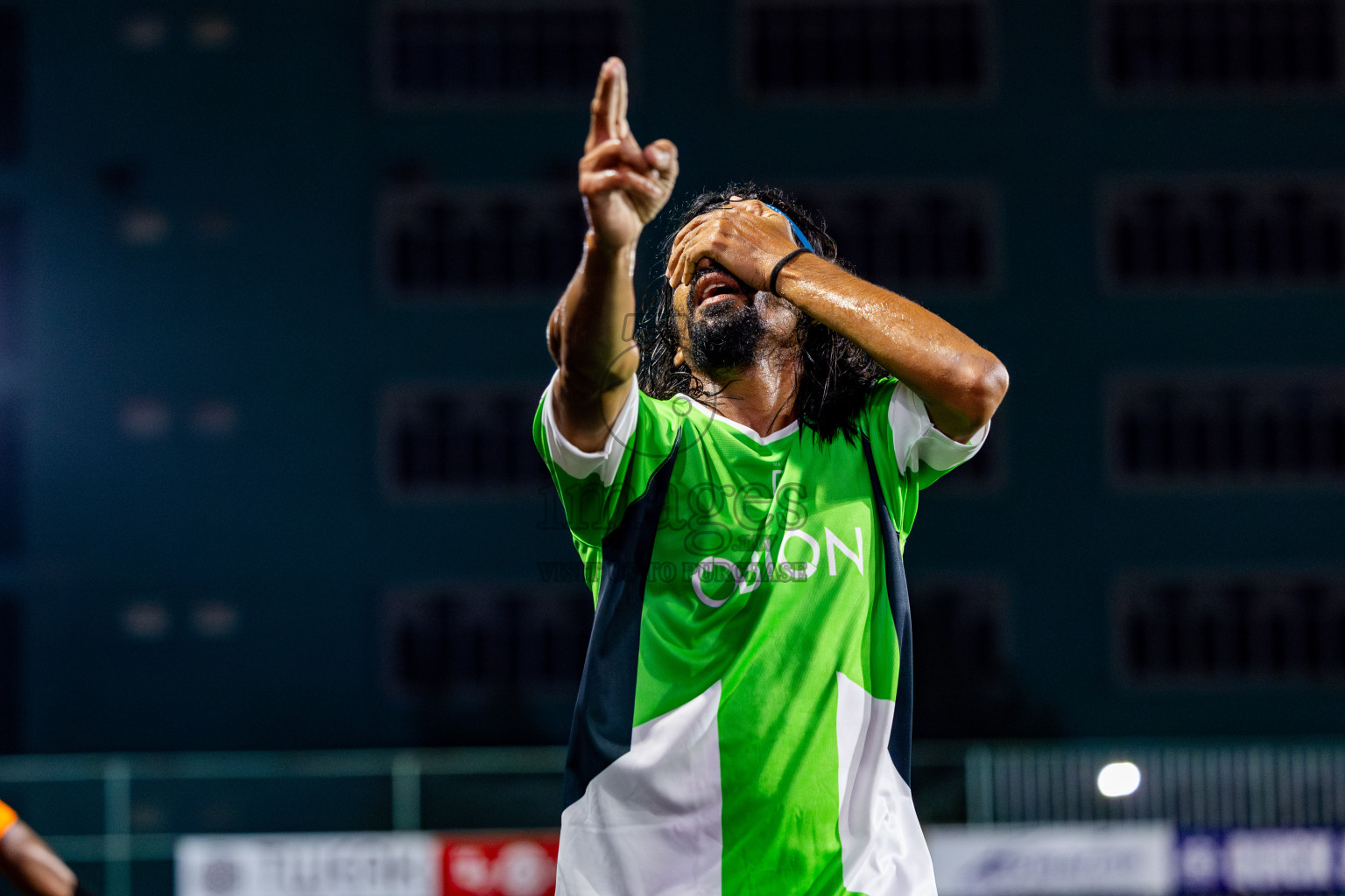 Hdh Naivaadhoo VS Hdh Nolhivaram in Day 9 of Golden Futsal Challenge 2025 was held on Monday, 13th January 2025, in Hulhumale', Maldives Photos: Nausham Waheed , Ismail Thoriq / images.mv