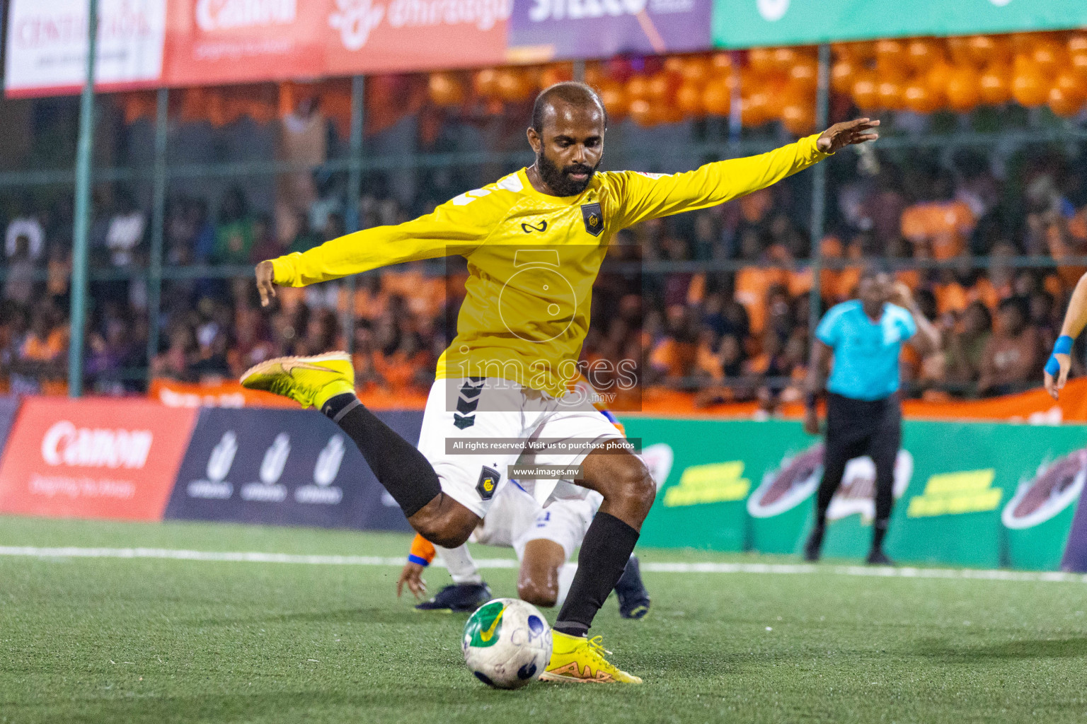 RRC vs Team FSM in Semi Final of Club Maldives Cup 2023 held in Hulhumale, Maldives, on Wednesday, 16th August 2023 Photos: Nausham Waheed / images.mv