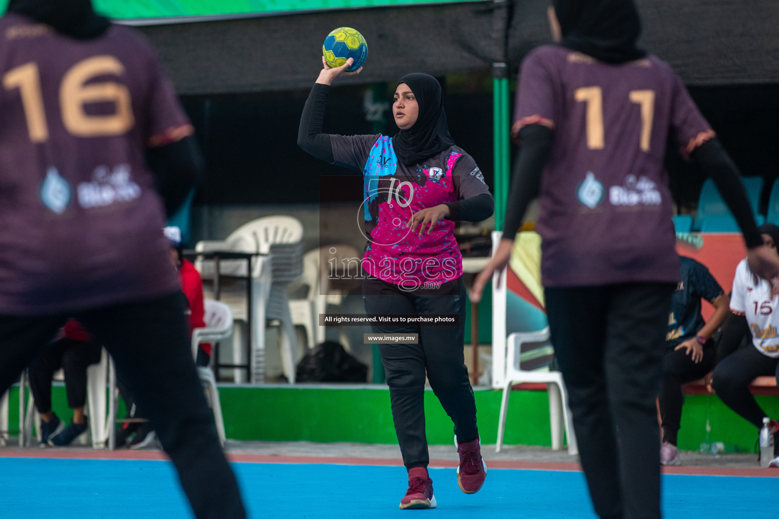 Day 15th of 6th MILO Handball Maldives Championship 2023, held in Handball ground, Male', Maldives on 6th June 2023 Photos: Nausham waheed  / Images.mv