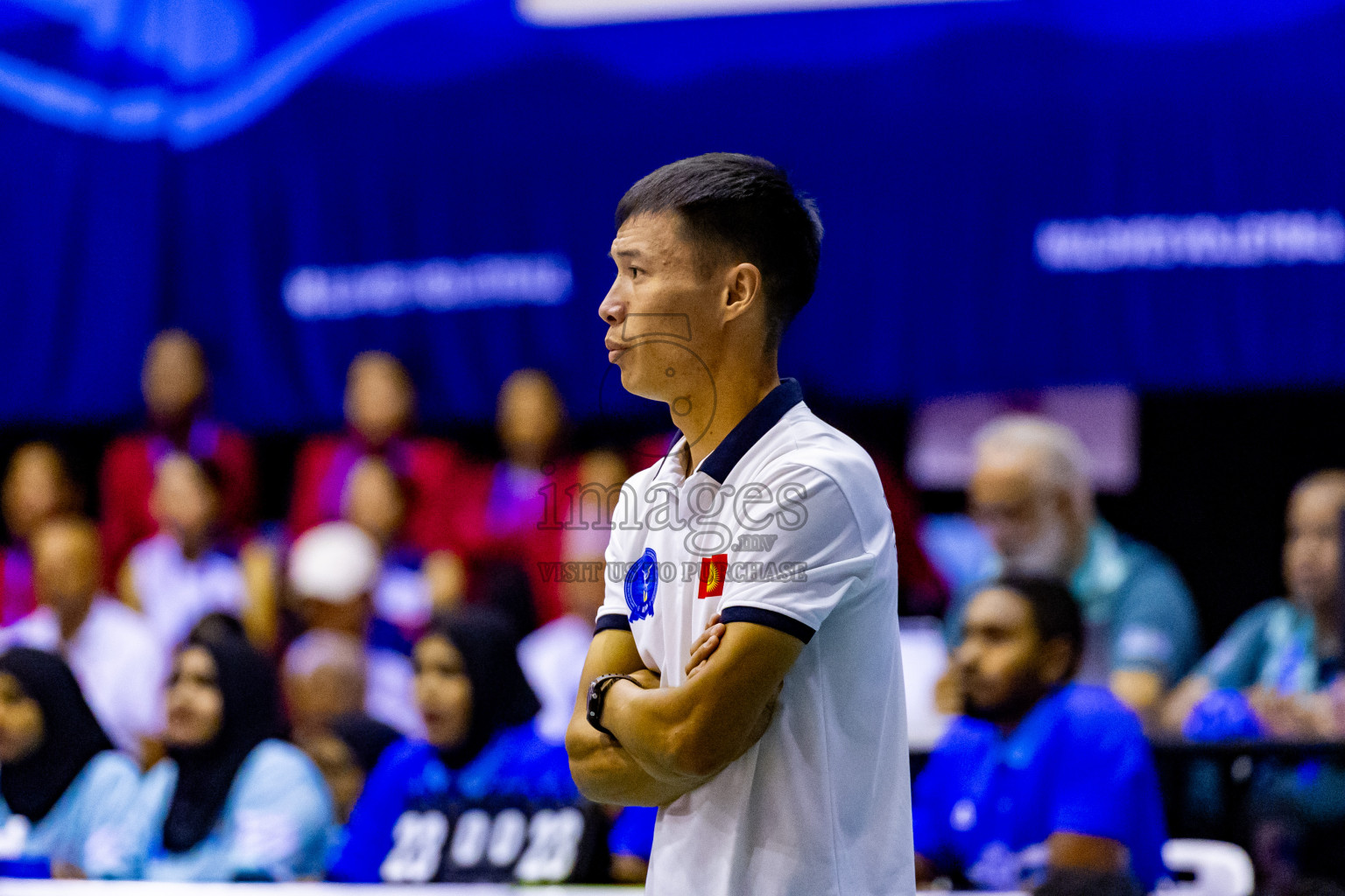 Kyrgyzstan vs Sri Lanka in Final of CAVA U20 Woman's Volleyball Championship 2024 was held in Social Center, Male', Maldives on 23rd July 2024. Photos: Nausham Waheed / images.mv