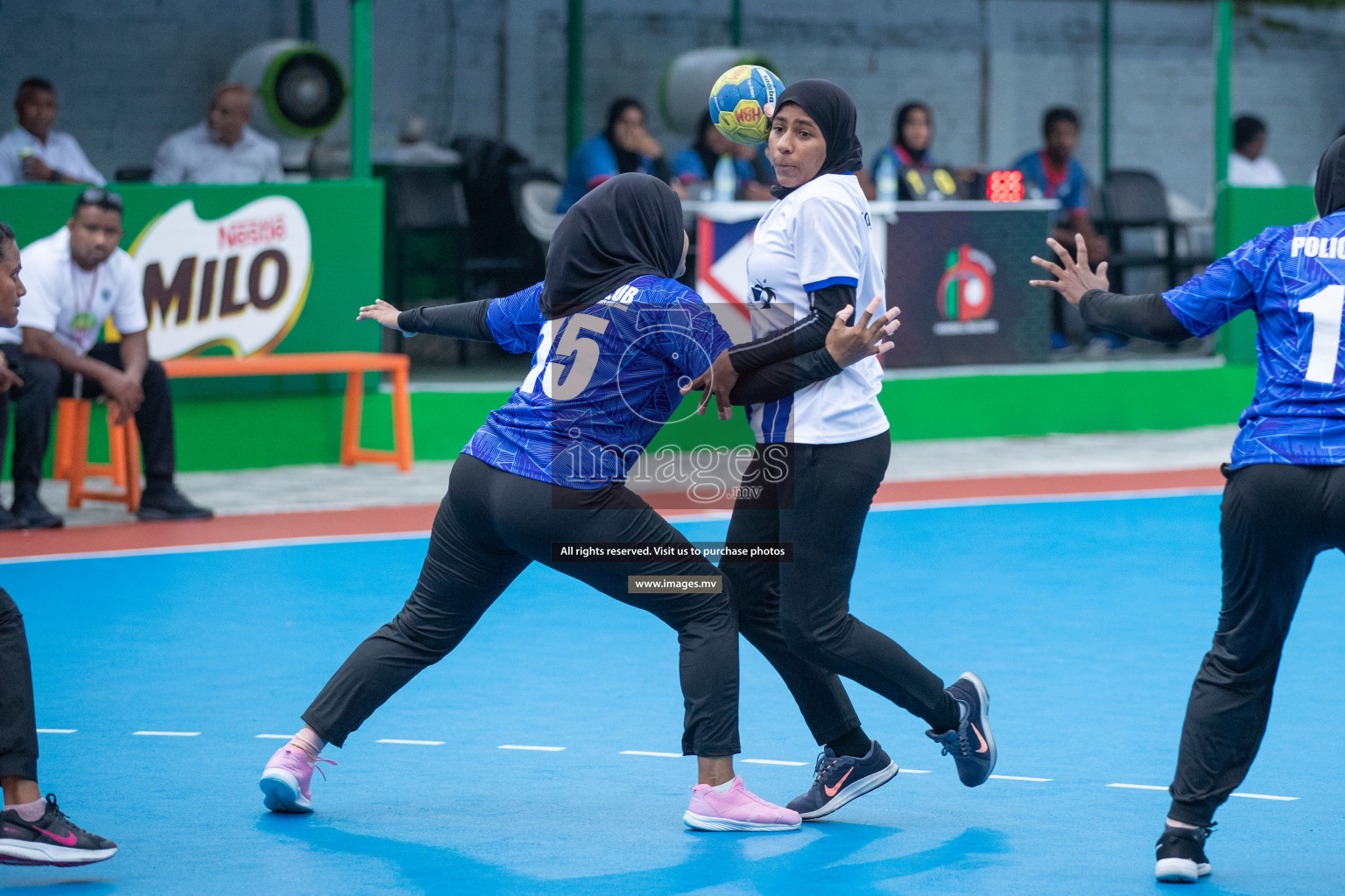 Final of Milo 6th Inter Office Handball Tournament 2022 - Photos by Nausham Waheed & Hassan Simah