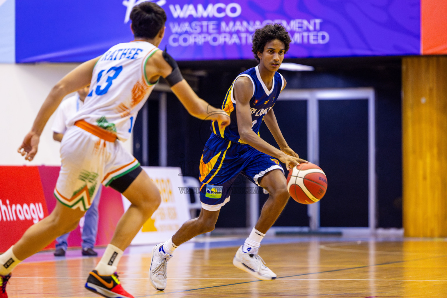 Sri Lanka vs India in the Final of Under 16 Asian Cup SABA Qualifiers 2025 was held in Social Center, Male', Maldives on Sunday, 15th June 2025. Photos: Nausham Waheed / images.mv