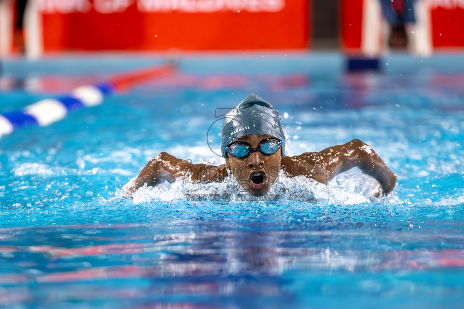 Day 2 of 20th BML Inter-school Swimming Competition 2024 held in Hulhumale', Maldives on Sunday, 13th October 2024. Photos: Ismail Thoriq / images.mv